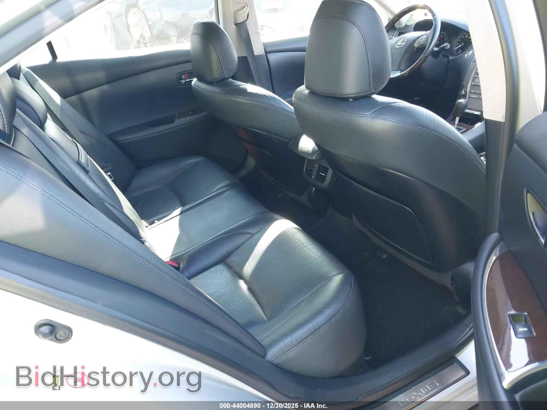 2012 LEXUS ES 350 - VIN: JTHBK1EG1C2498683 - Photo 8