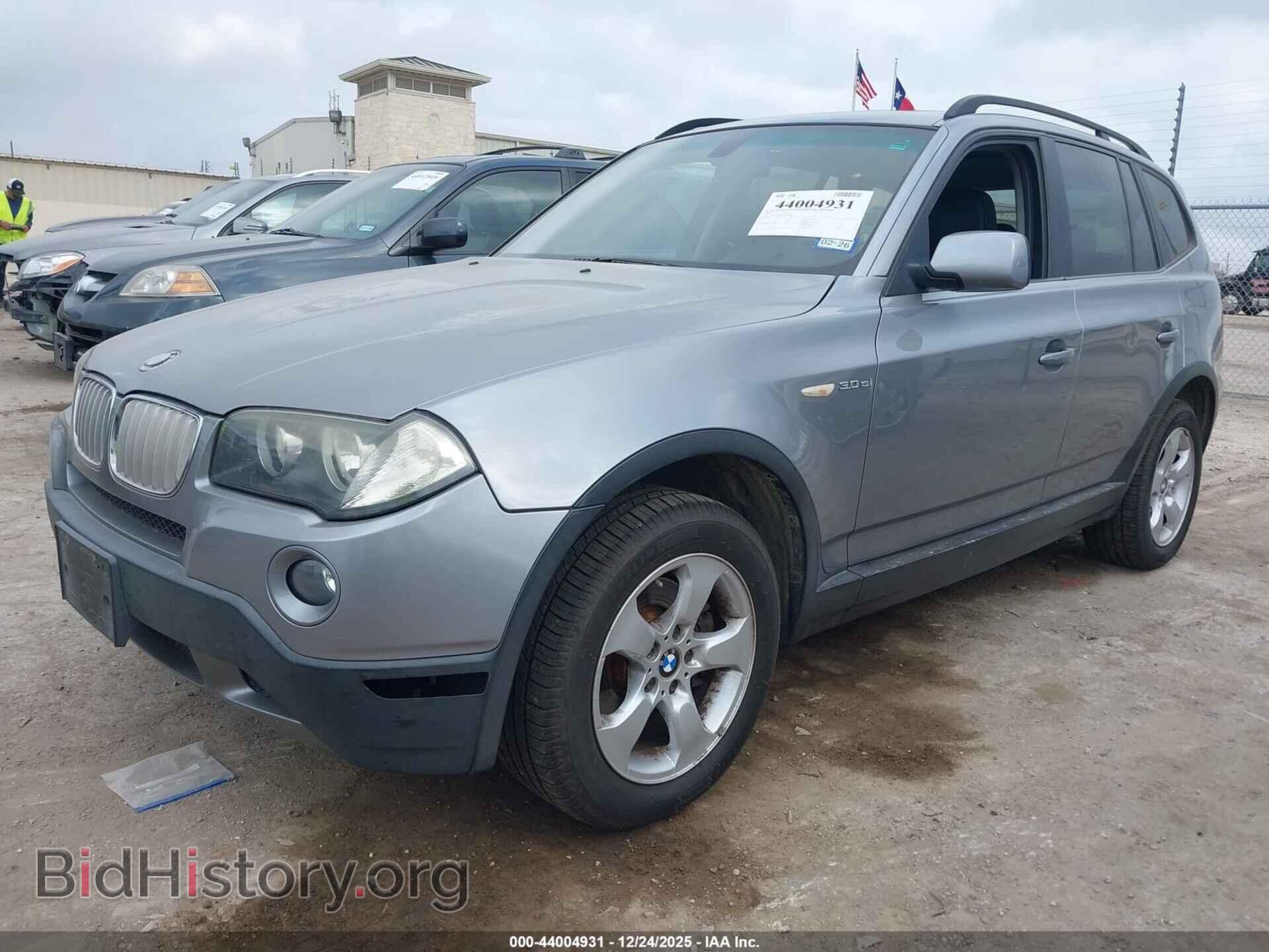 2007 BMW X3 - VIN: WBXPC93407WF05834 - Фото 2