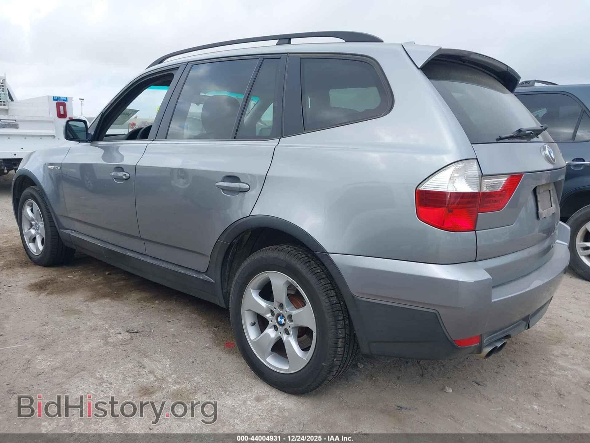 2007 BMW X3 - VIN: WBXPC93407WF05834 - Фото 3