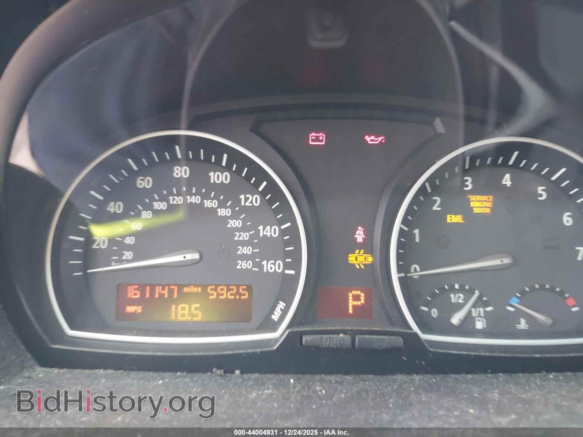 2007 BMW X3 - VIN: WBXPC93407WF05834 - Фото 7