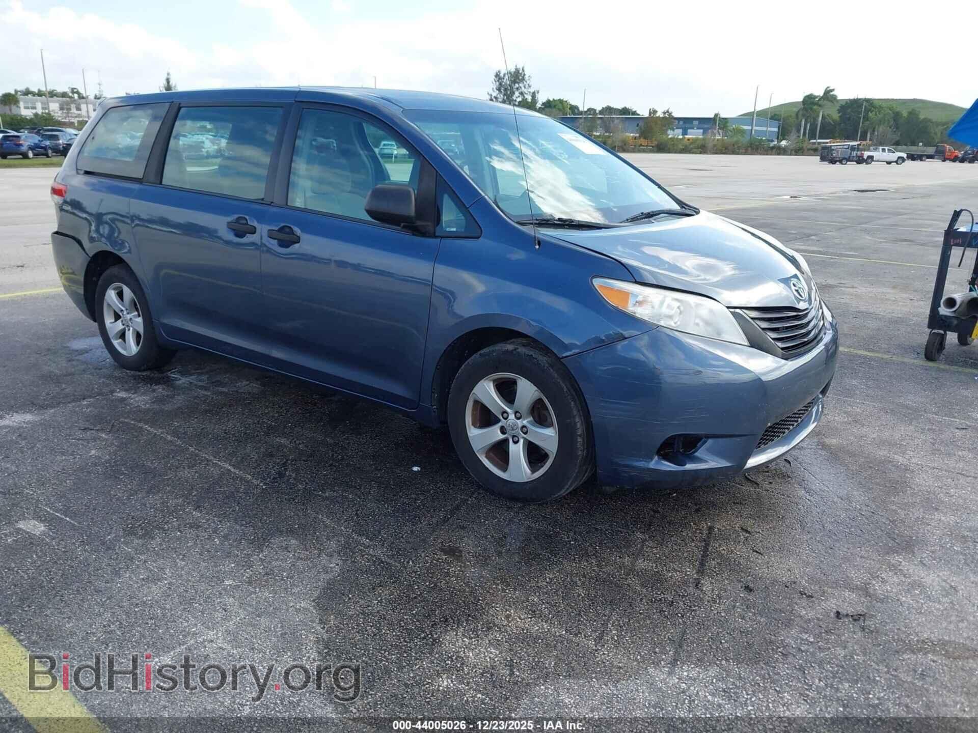 Фотография 5TDZK3DCXES503112 - TOYOTA SIENNA 2014
