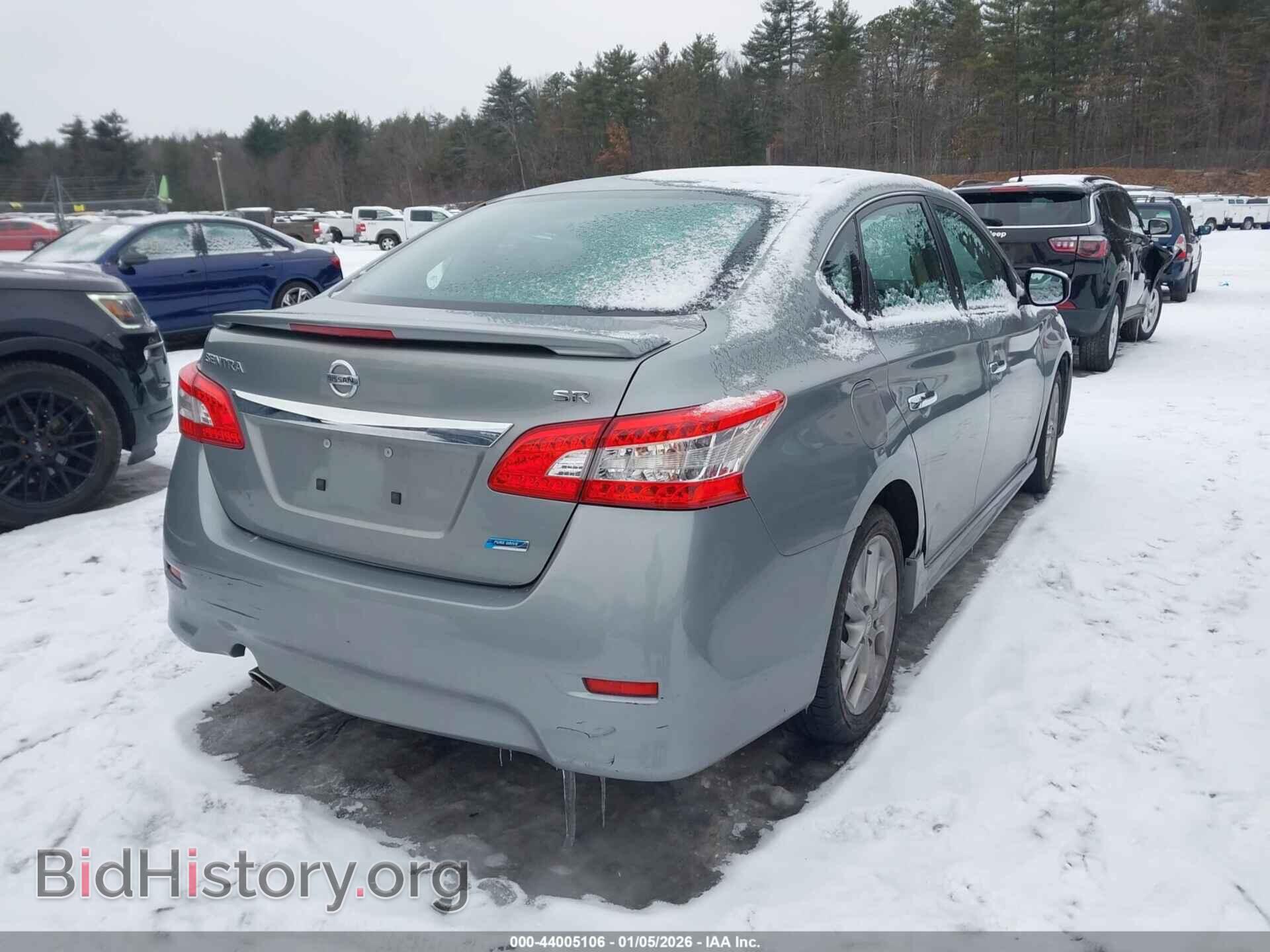 2013 NISSAN SENTRA - VIN: 3N1AB7AP9DL701070 - Фото 4