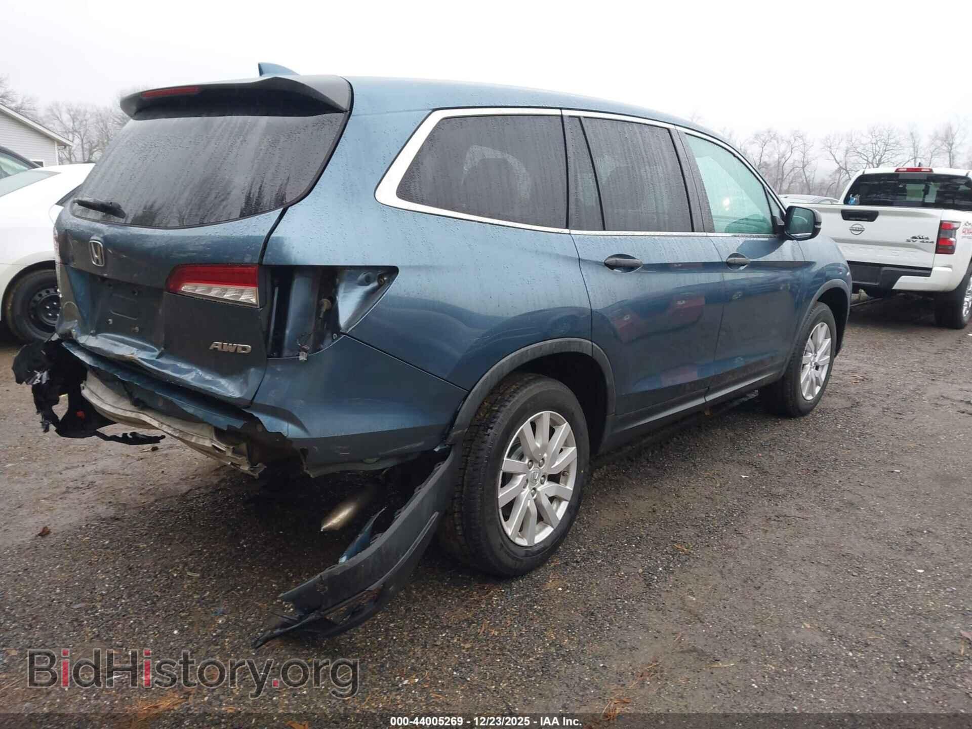 2019 HONDA PILOT - VIN: 5FNYF6H12KB099524 - Фото 4