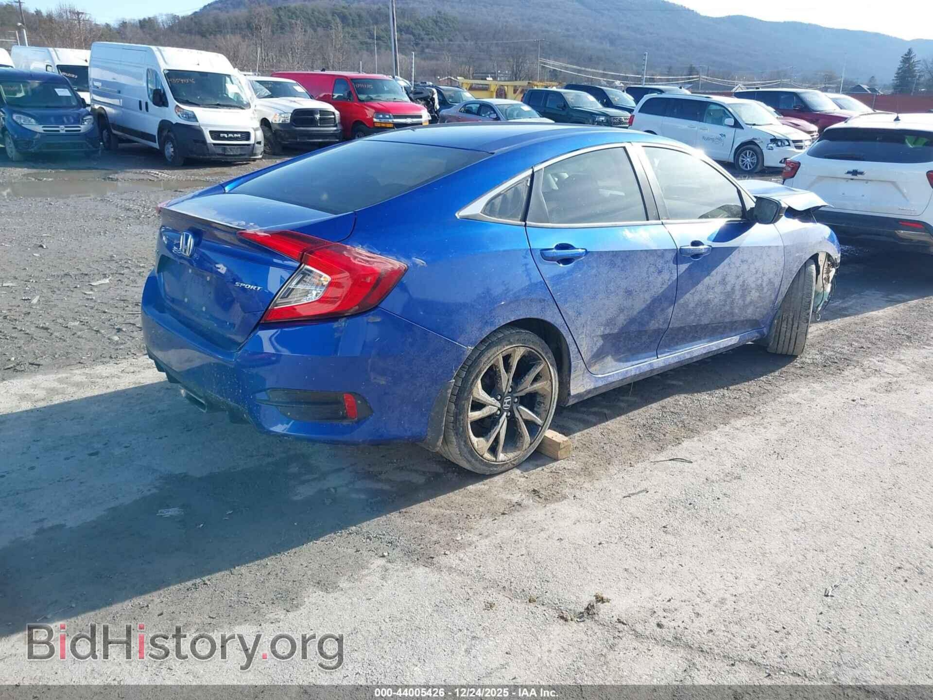 2021 HONDA CIVIC - VIN: 2HGFC2F80MH541725 - Фото 4