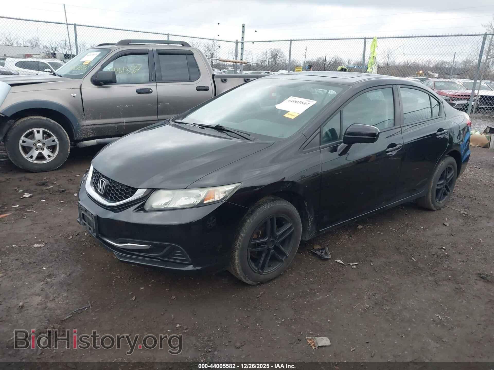 2015 HONDA CIVIC - VIN: 19XFB2F80FE281455 - Фото 2