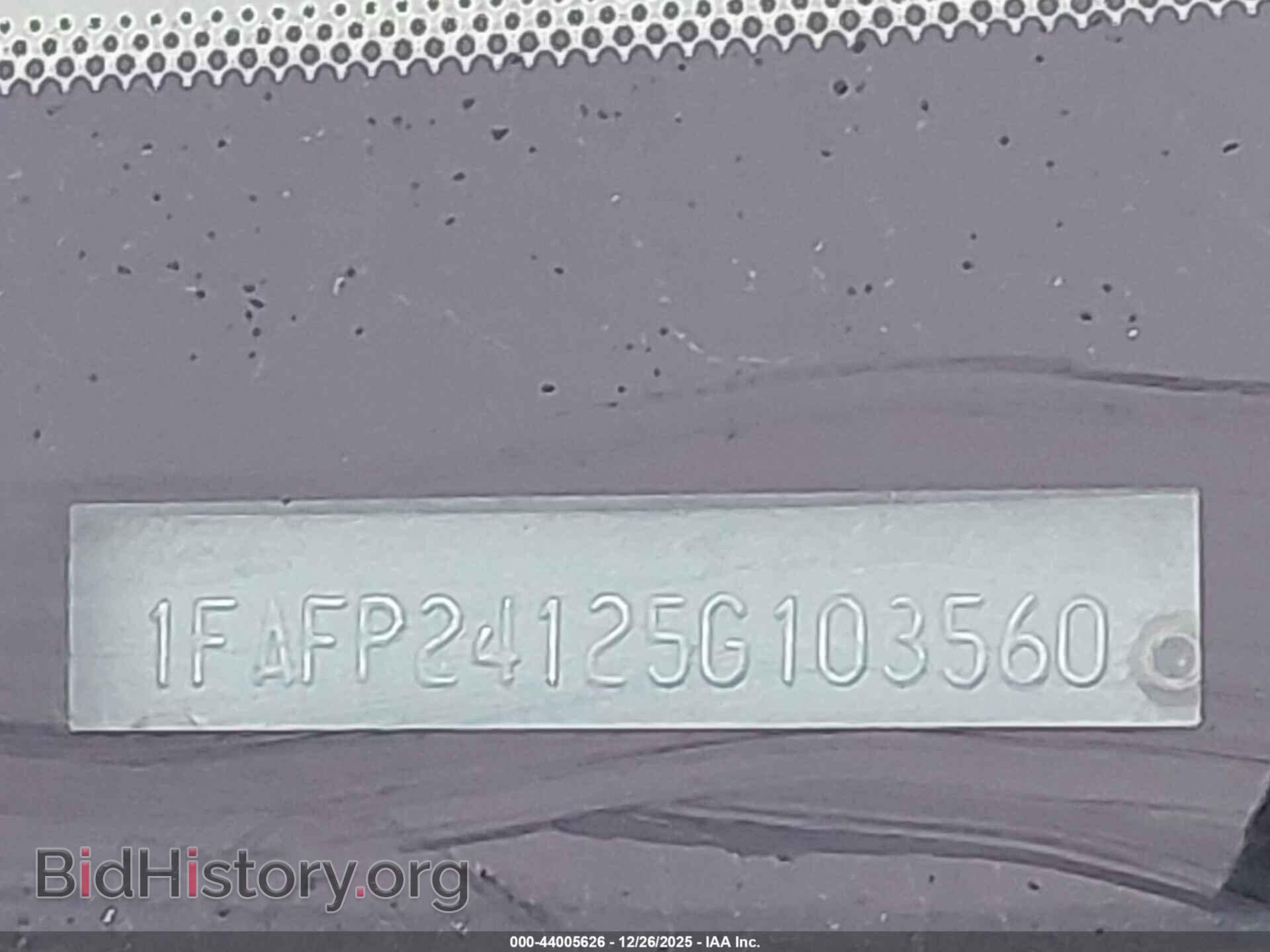2005 FORD FIVE HUNDRED - VIN: 1FAFP24125G103560 - Фото 9