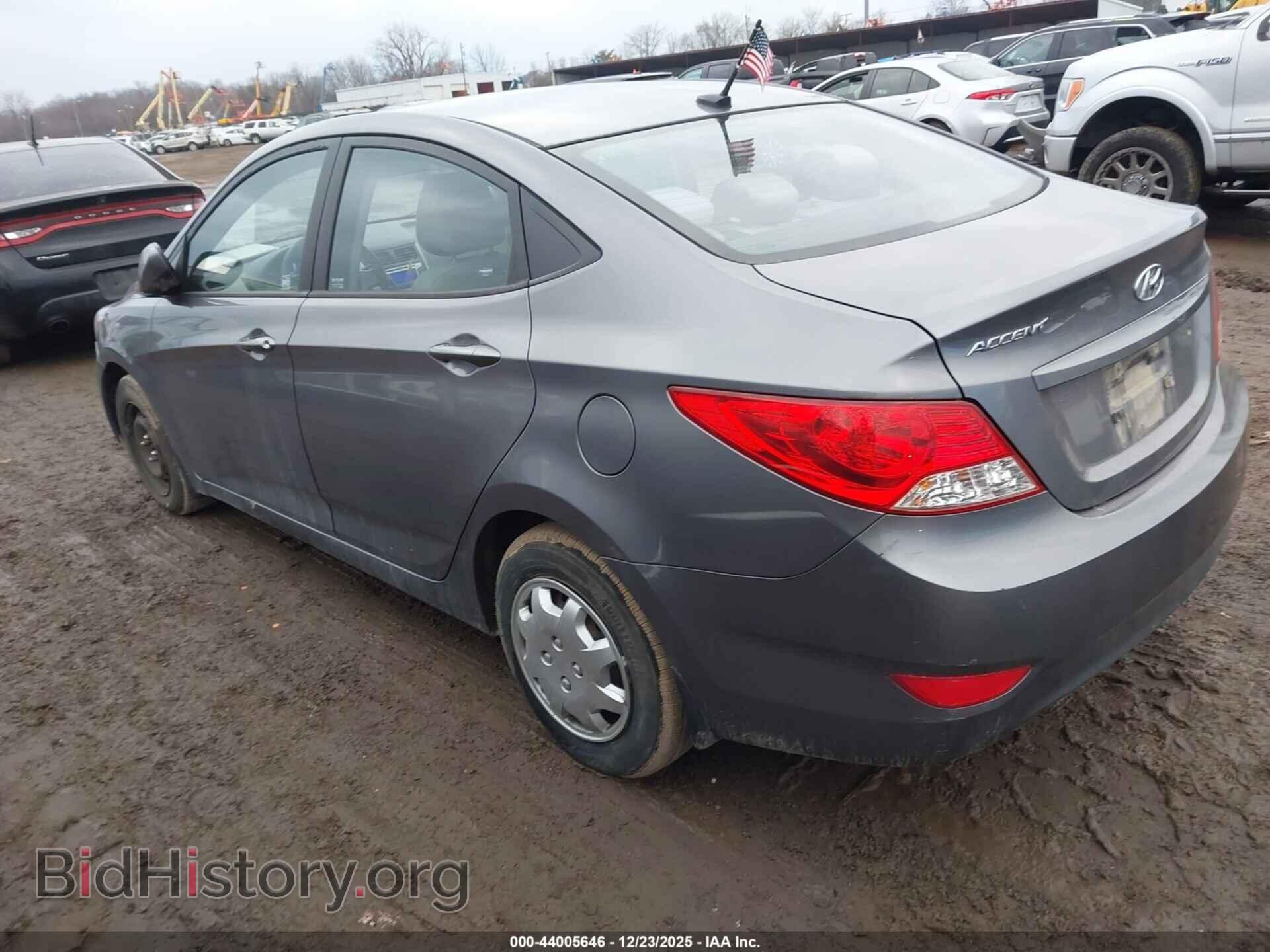 2014 HYUNDAI ACCENT - VIN: KMHCT4AE1EU731652 - Фото 3