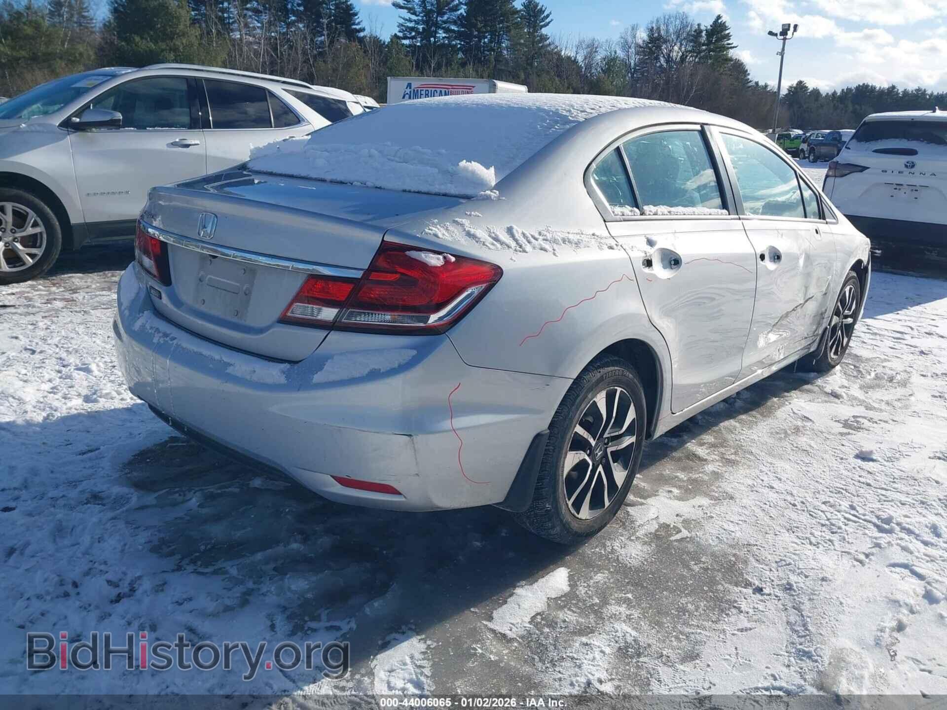 2015 HONDA CIVIC - VIN: 19XFB2F88FE051890 - Фото 4