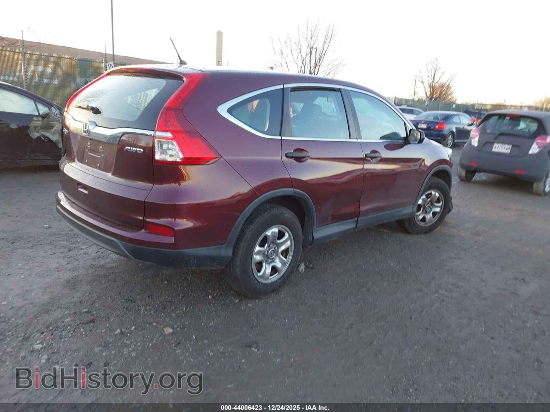 2015 HONDA CR-V - VIN: 2HKRM4H39FH628720 - Фото 4
