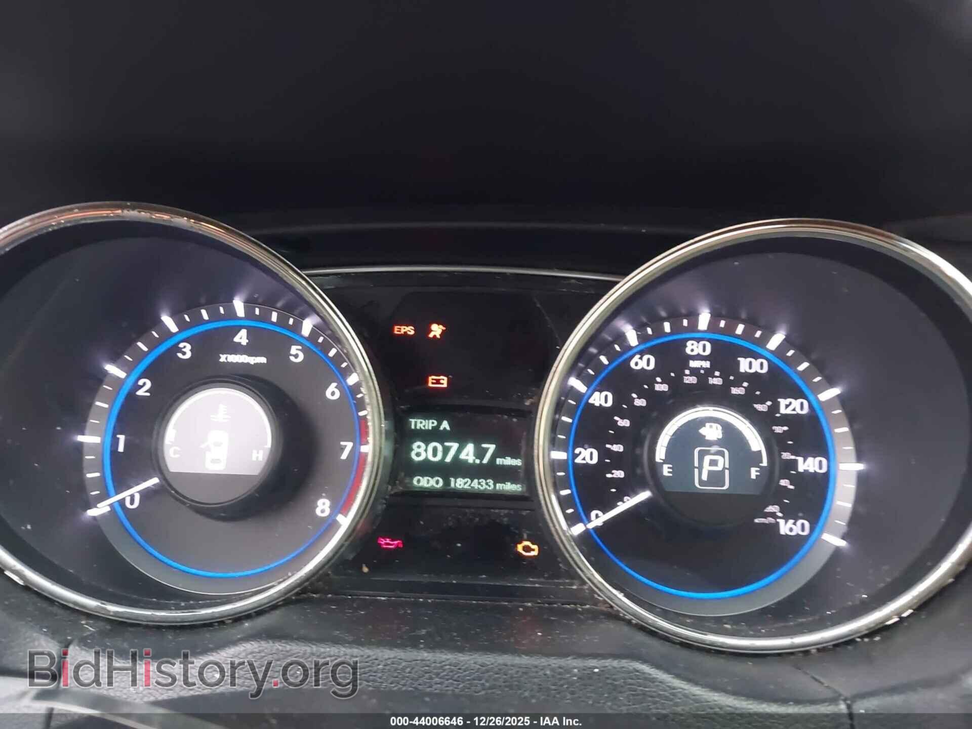 2012 HYUNDAI SONATA - VIN: 5NPEB4AC8CH436876 - Фото 7