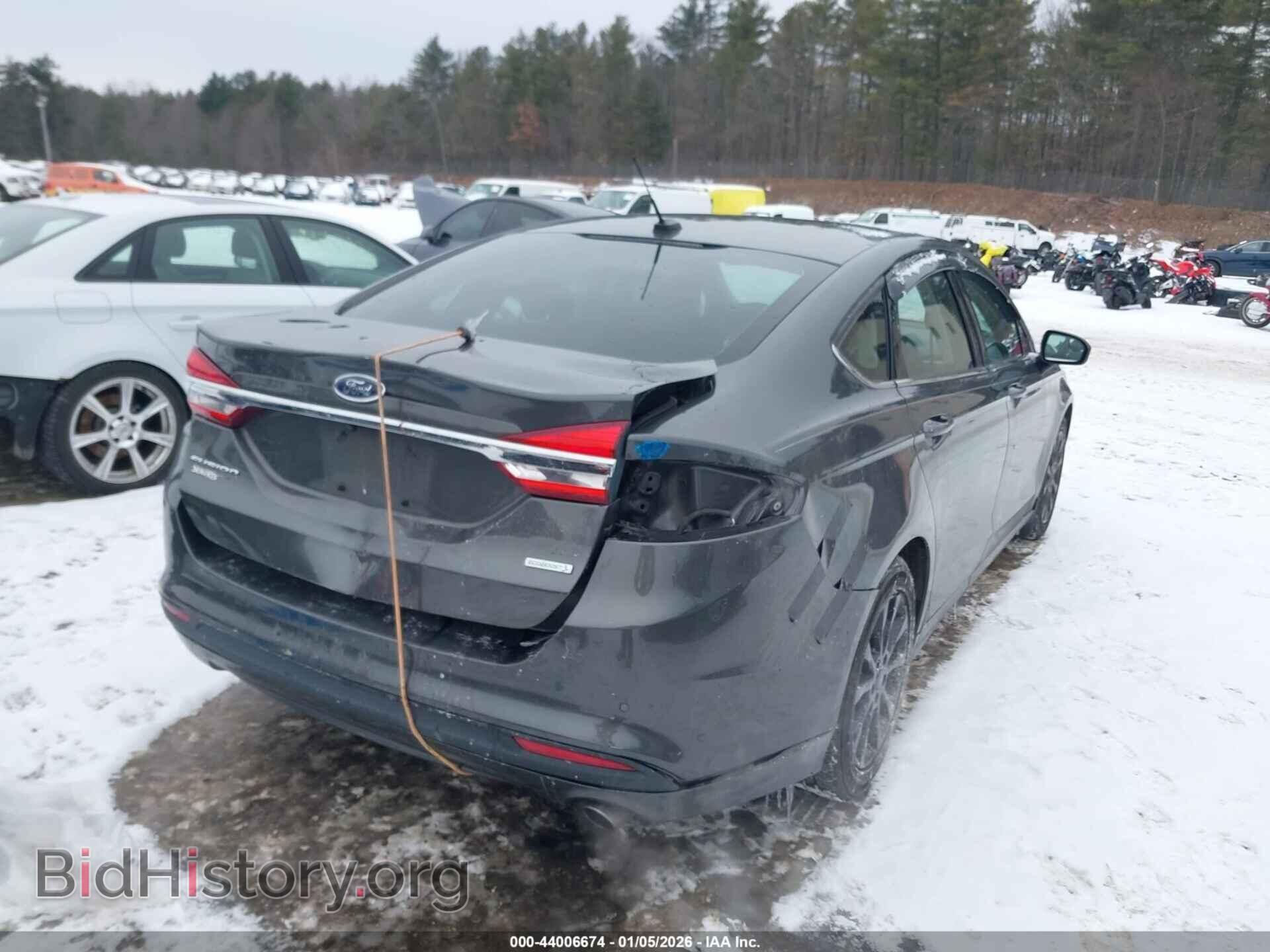 2017 FORD FUSION - VIN: 3FA6P0HD9HR338219 - Фото 4