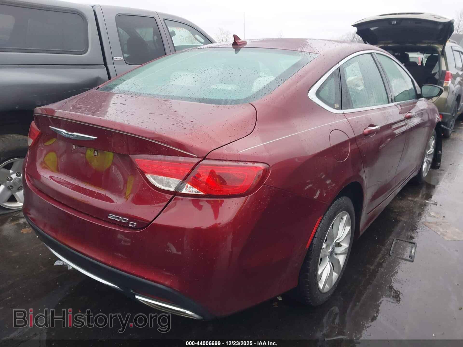 2015 CHRYSLER 200 - VIN: 1C3CCCCG7FN524809 - Фото 4