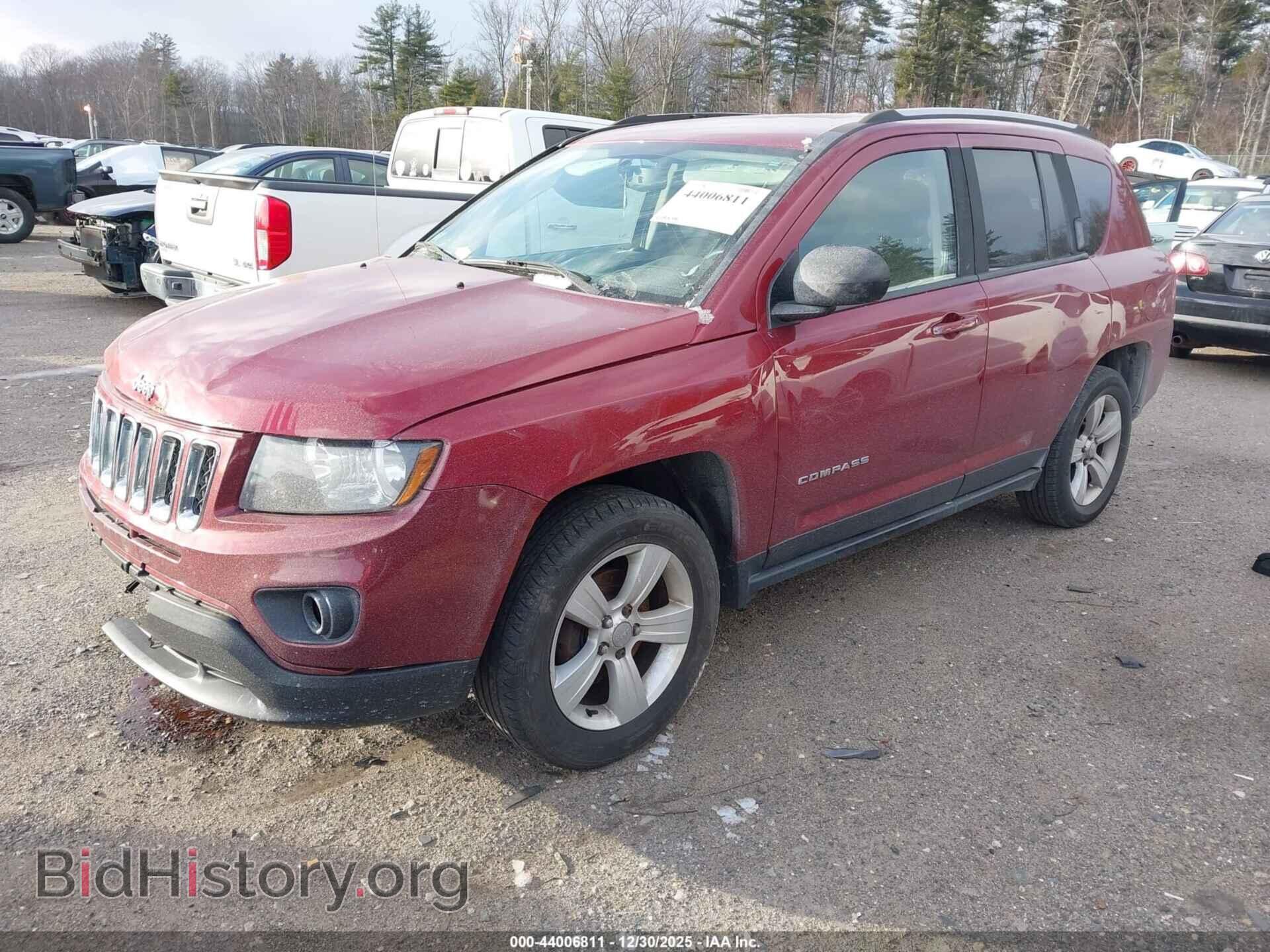 2016 JEEP COMPASS - VIN: 1C4NJDBB1GD687128 - Фото 2
