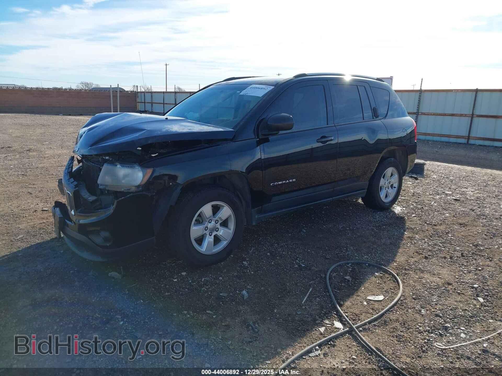 2014 JEEP COMPASS - VIN: 1C4NJCBA6ED727511 - Фото 2