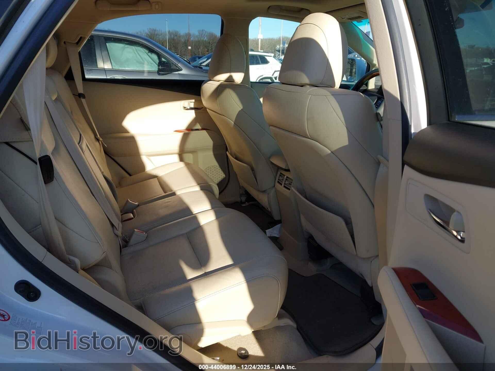 2012 LEXUS RX 350 - VIN: 2T2BK1BA5CC127881 - Фото 8