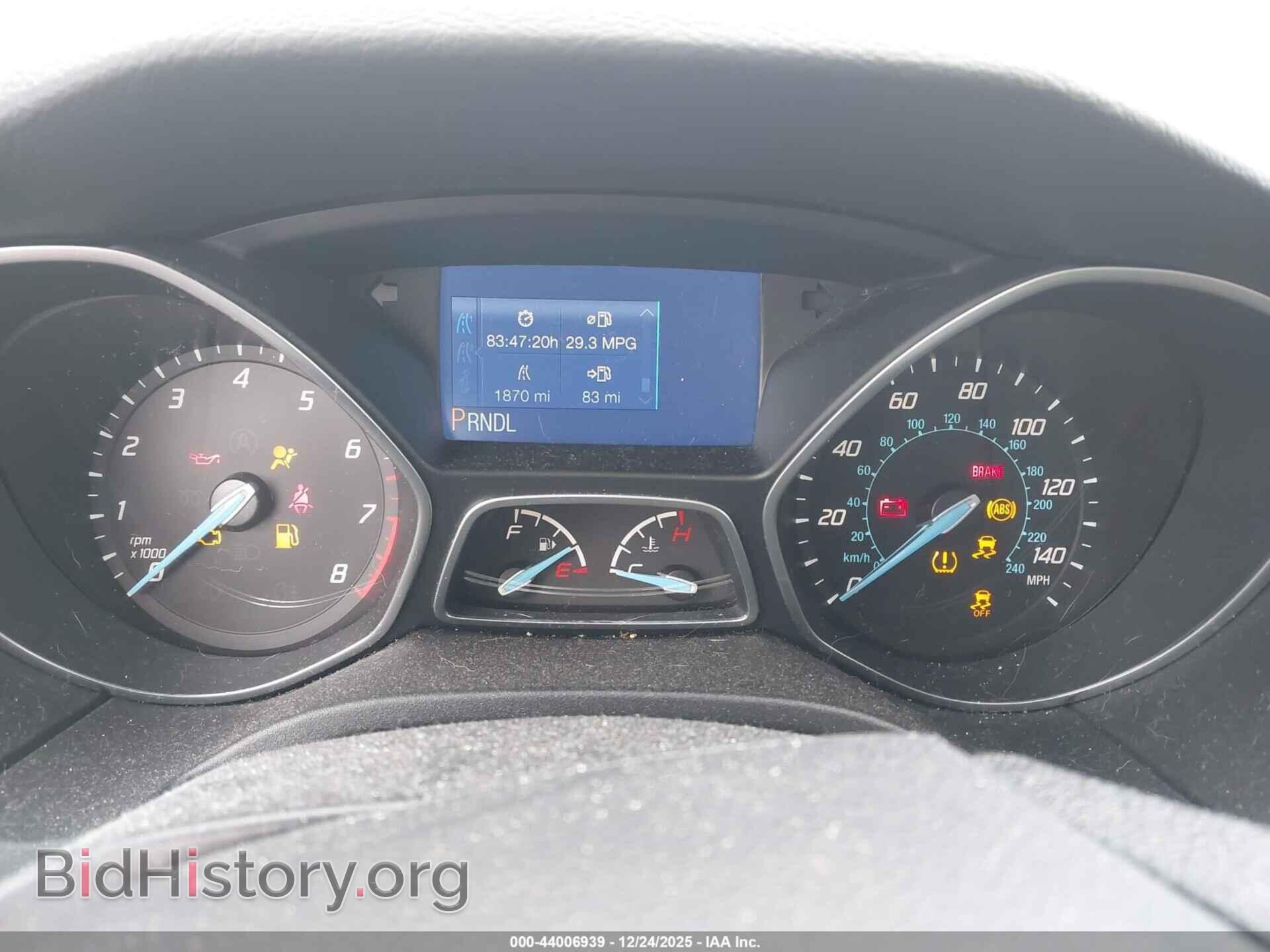 2014 FORD FOCUS - VIN: 1FADP3F29EL115974 - Фото 7