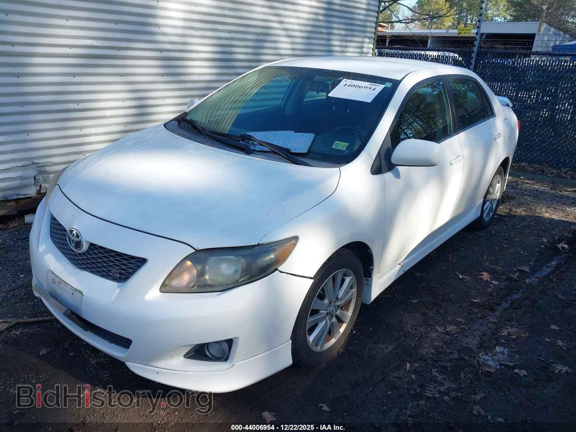 2009 TOYOTA COROLLA - VIN: 2T1BU40E49C072161 - Фото 2