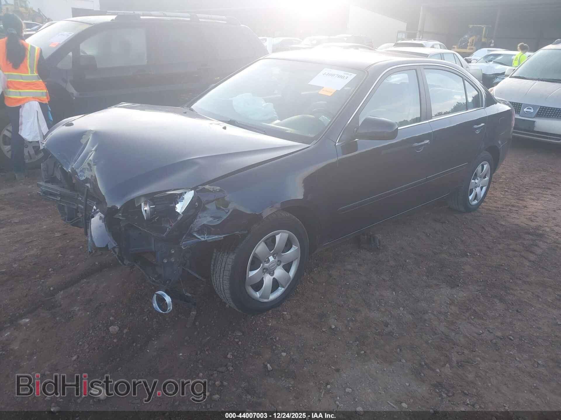 2007 KIA OPTIMA - VIN: KNAGE123375156640 - Фото 2