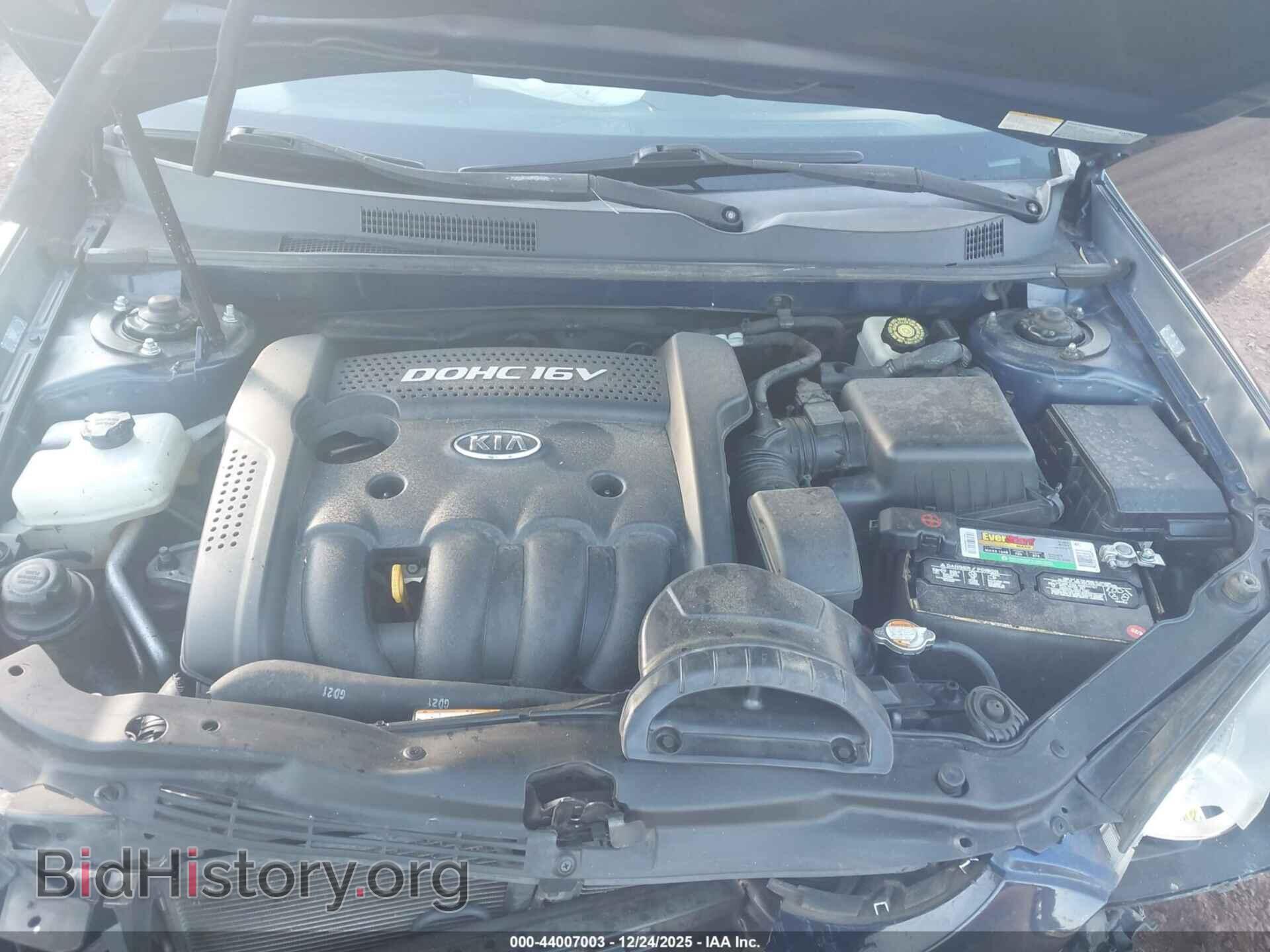 2007 KIA OPTIMA - VIN: KNAGE123375156640 - Фото 10