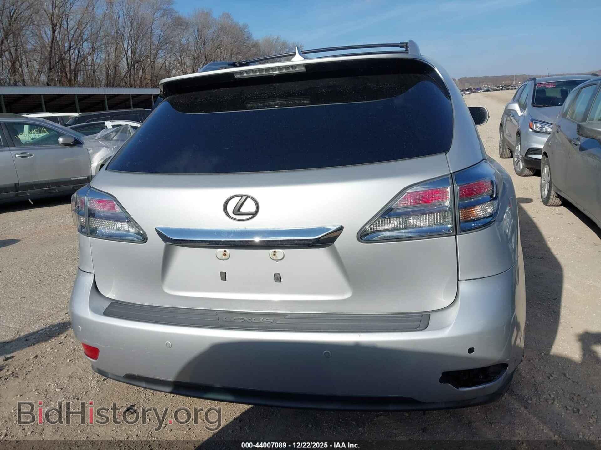 2010 LEXUS RX 350 - VIN: 2T2BK1BA2AC036015 - Фото 17