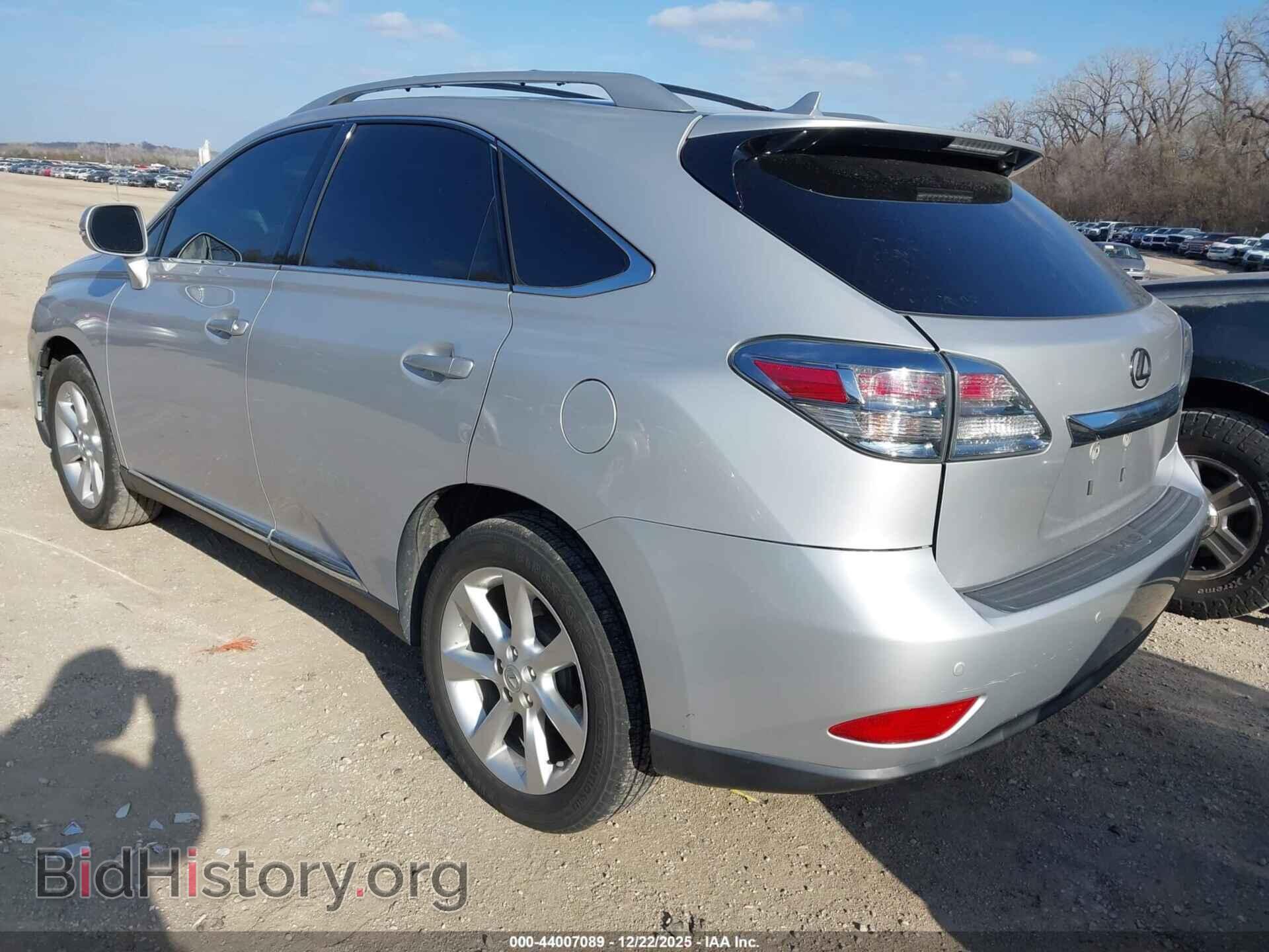 2010 LEXUS RX 350 - VIN: 2T2BK1BA2AC036015 - Фото 3