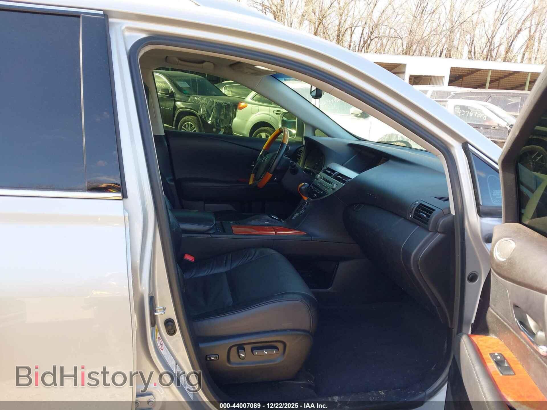 2010 LEXUS RX 350 - VIN: 2T2BK1BA2AC036015 - Фото 5