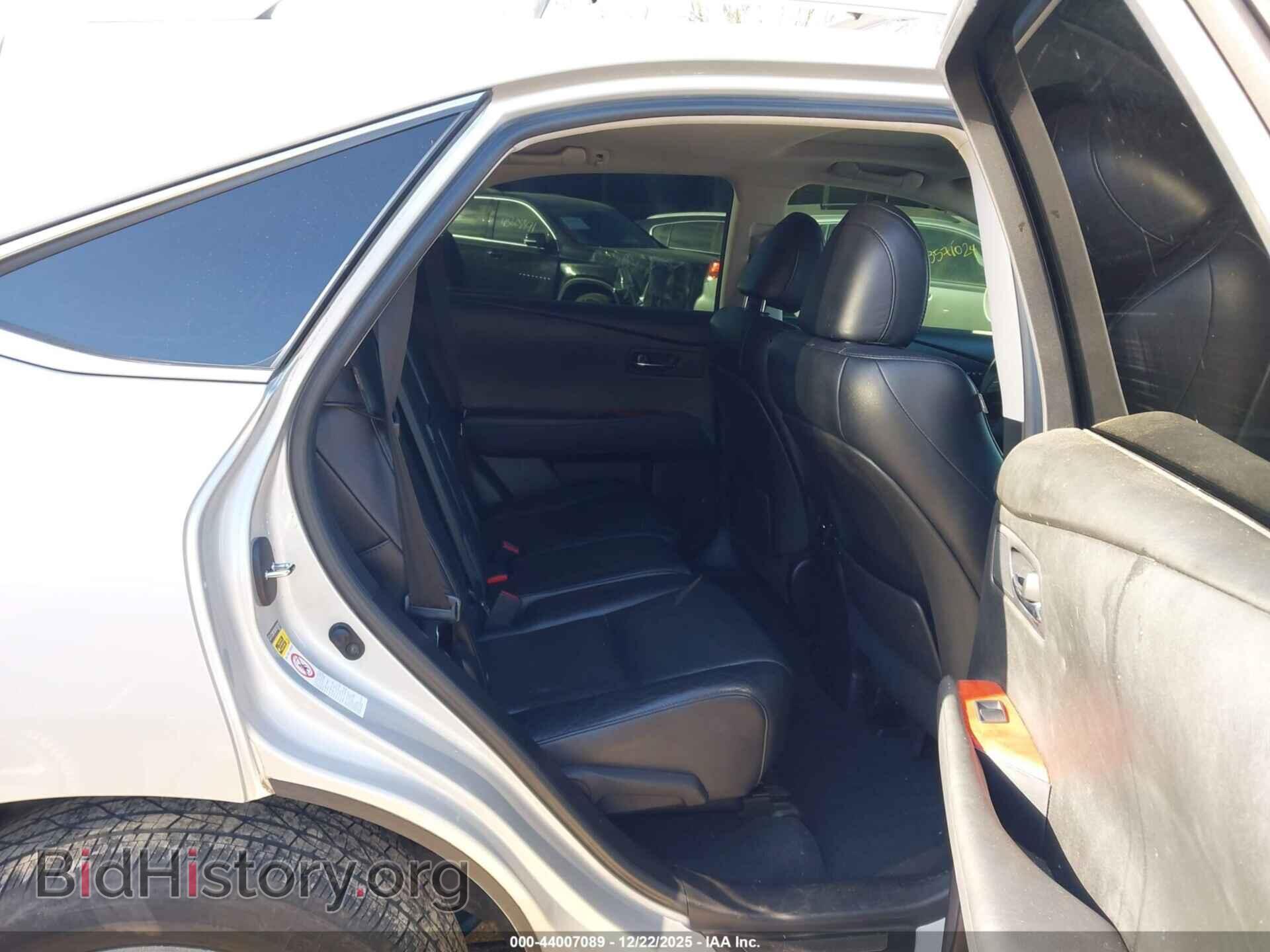 2010 LEXUS RX 350 - VIN: 2T2BK1BA2AC036015 - Фото 8