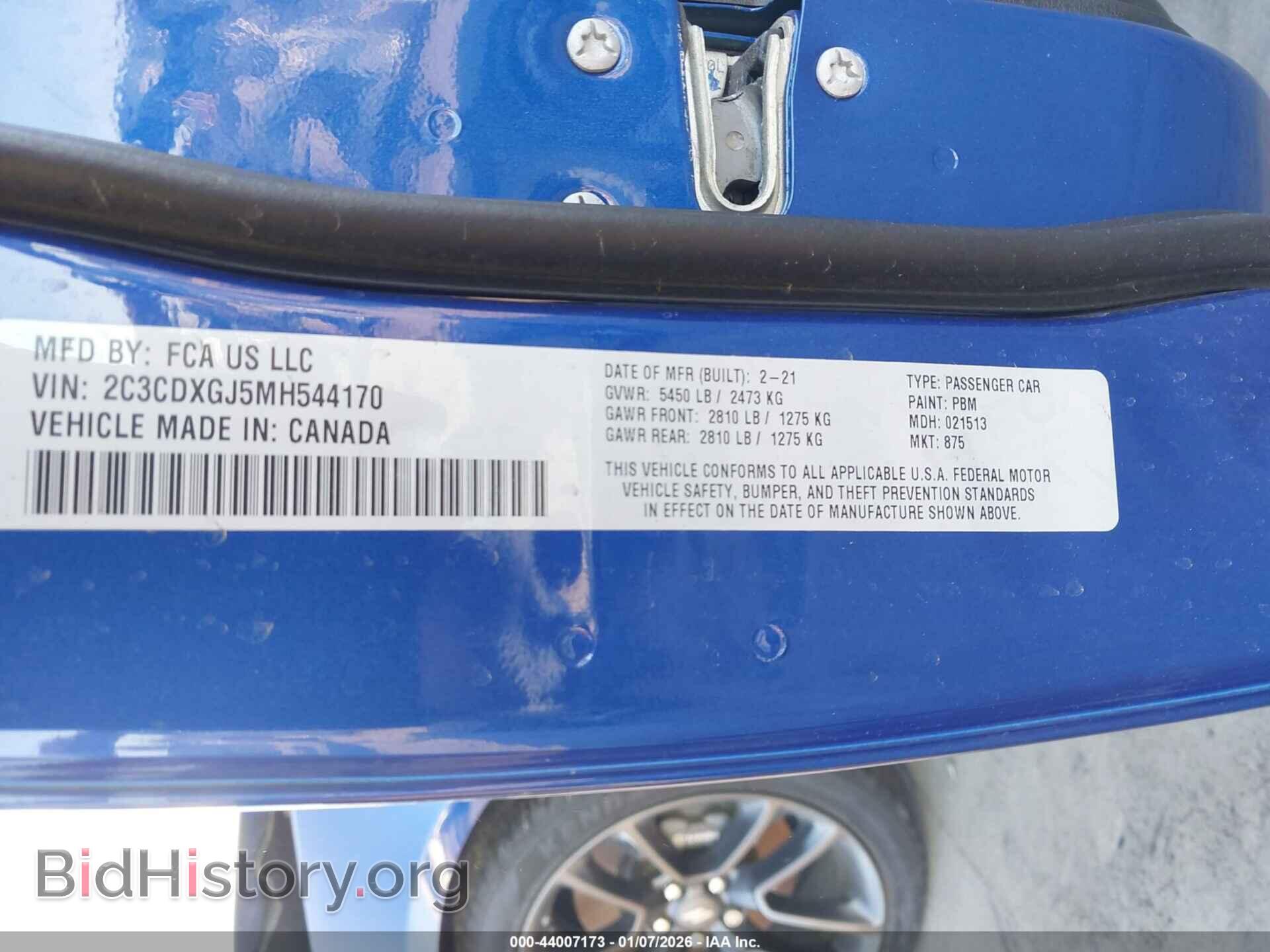 2021 DODGE CHARGER - VIN: 2C3CDXGJ5MH544170 - Фото 9