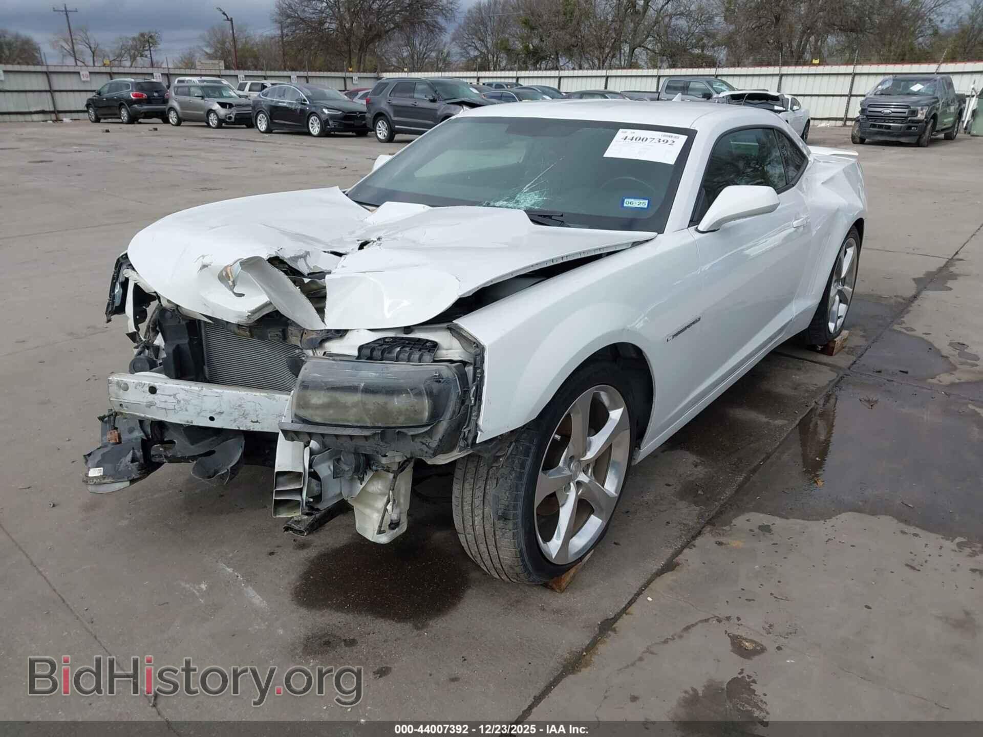 2014 CHEVROLET CAMARO - VIN: 2G1FB1E35E9237621 - Фото 2