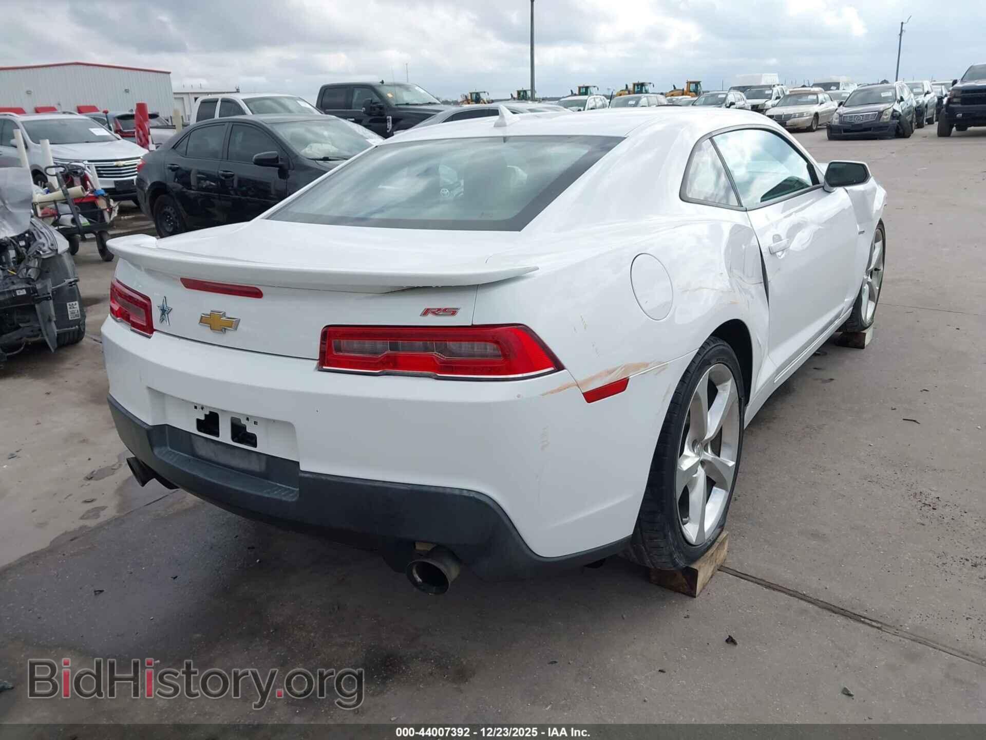 2014 CHEVROLET CAMARO - VIN: 2G1FB1E35E9237621 - Фото 4