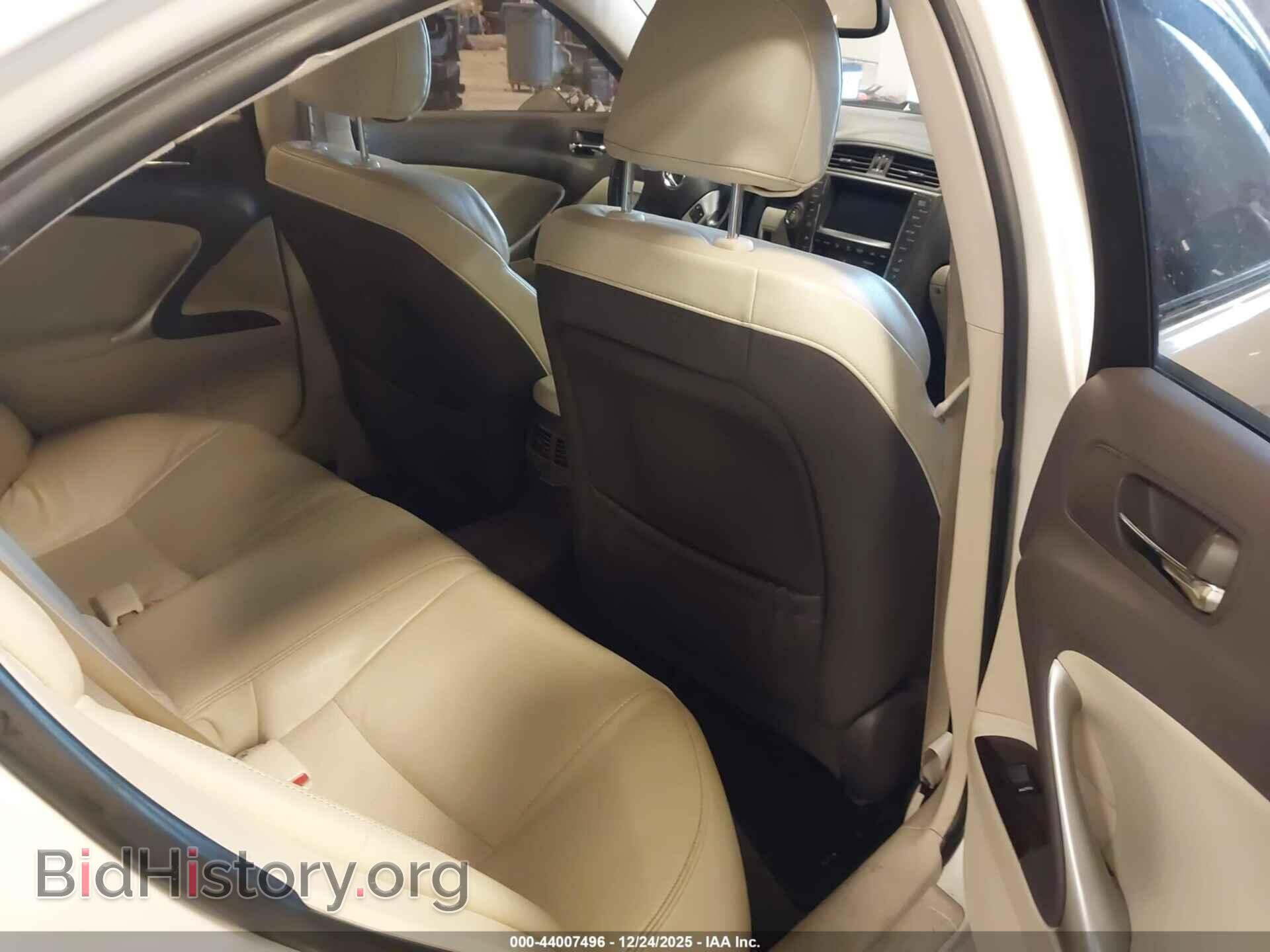 2012 LEXUS IS 250 - VIN: JTHCF5C27C5059543 - Фото 8