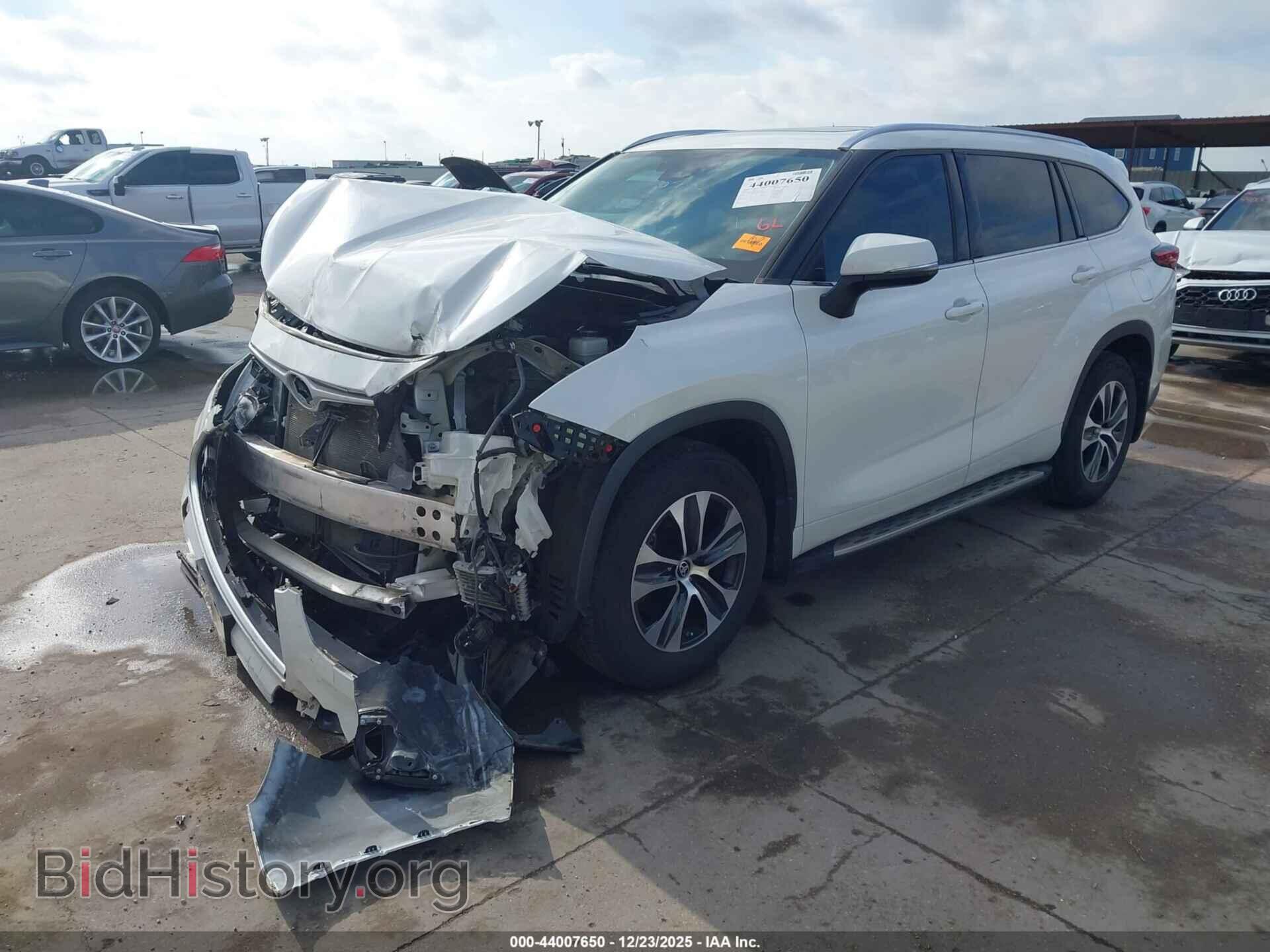 2021 TOYOTA HIGHLANDER - VIN: 5TDGZRAH7MS532829 - Фото 2