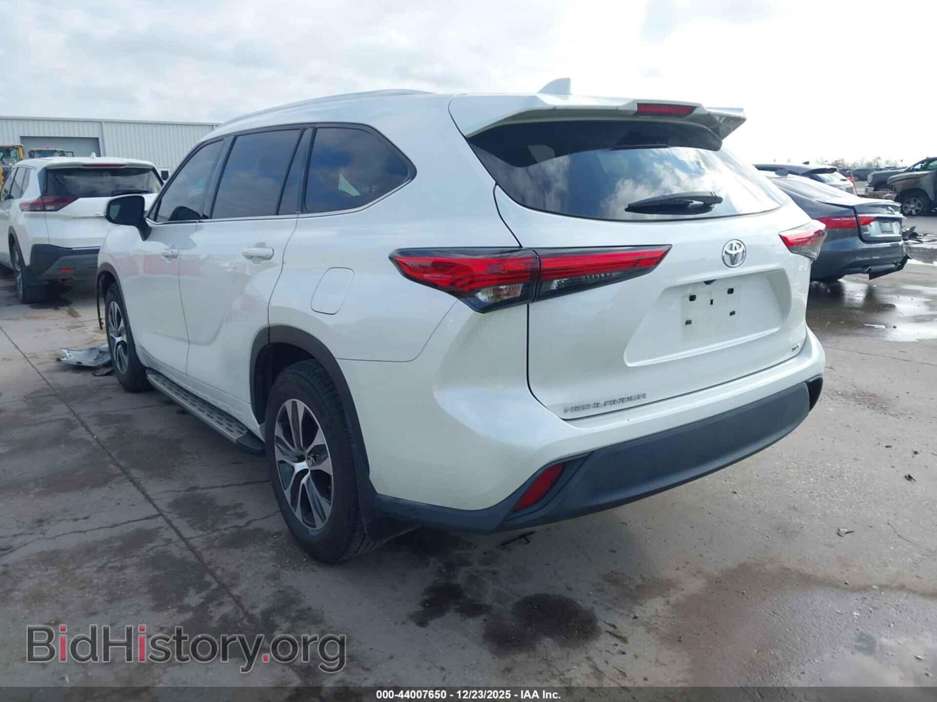2021 TOYOTA HIGHLANDER - VIN: 5TDGZRAH7MS532829 - Фото 3