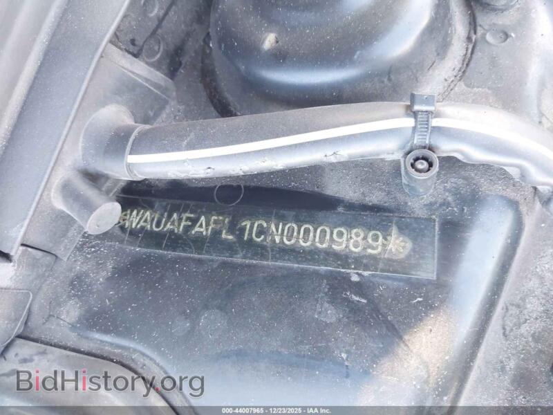 2012 Audi A4 (VIN WAUAFAFL1CN000989) — photo 9 of 11