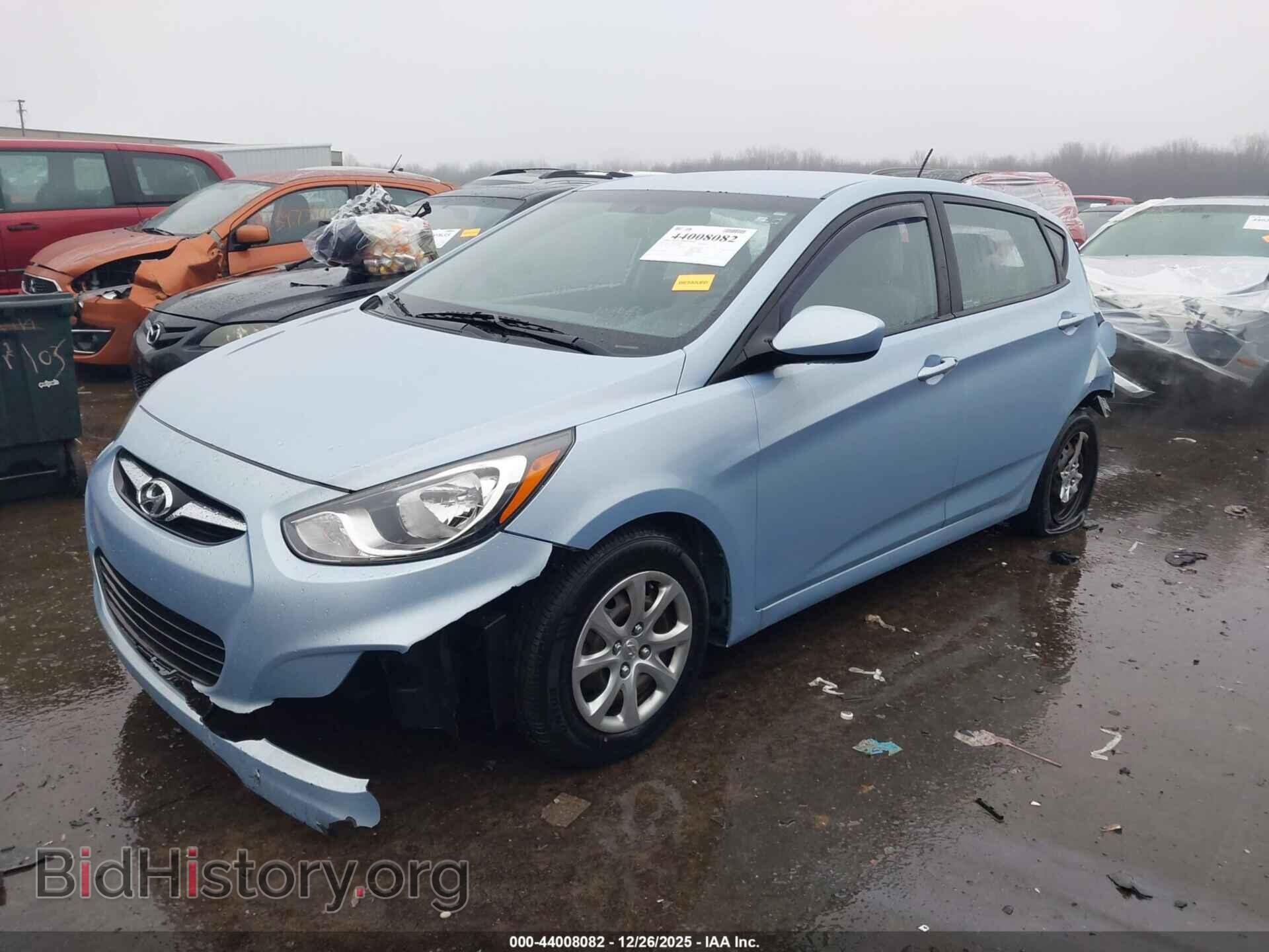 2012 HYUNDAI ACCENT - VIN: KMHCT5AE4CU018635 - Фото 2