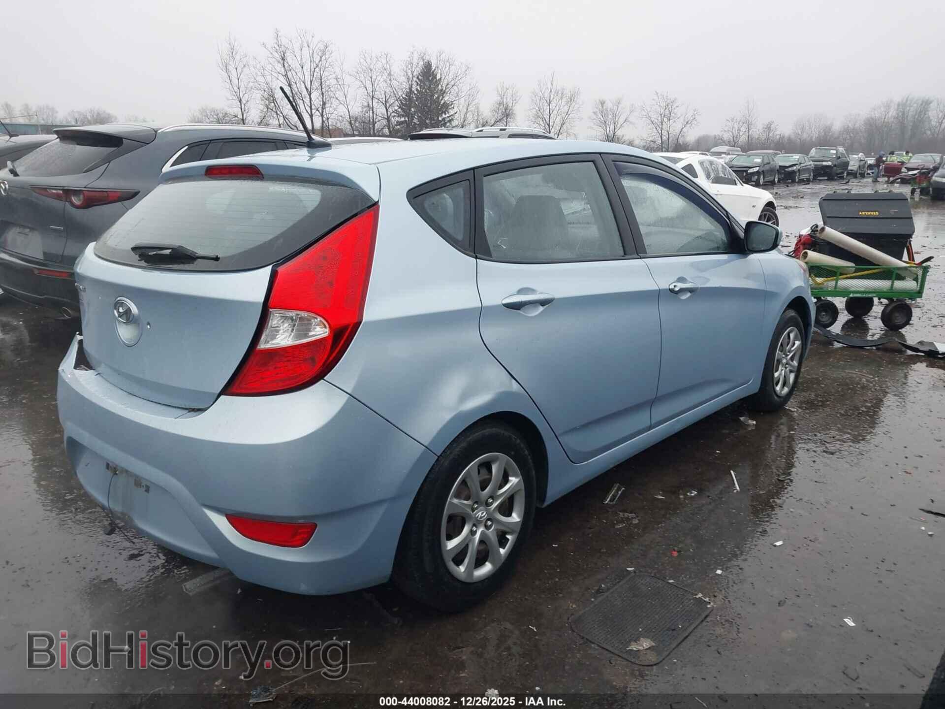 2012 HYUNDAI ACCENT - VIN: KMHCT5AE4CU018635 - Фото 4