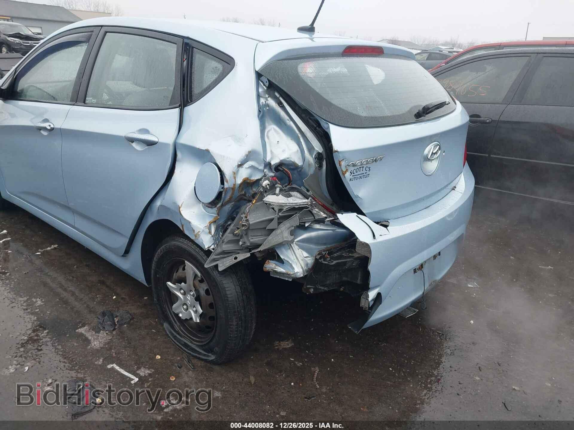 2012 HYUNDAI ACCENT - VIN: KMHCT5AE4CU018635 - Фото 6