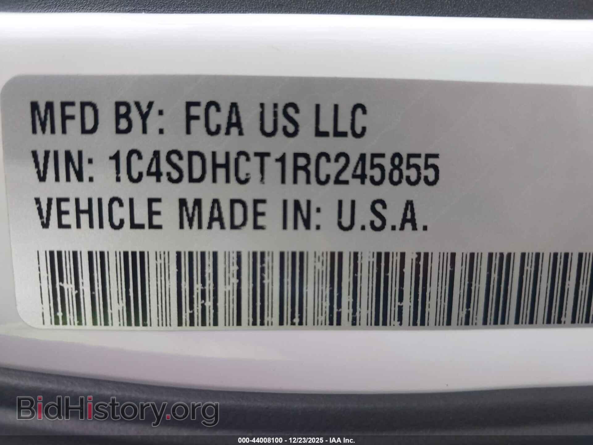 2024 DODGE DURANGO - VIN: 1C4SDHCT1RC245855 - Фото 9