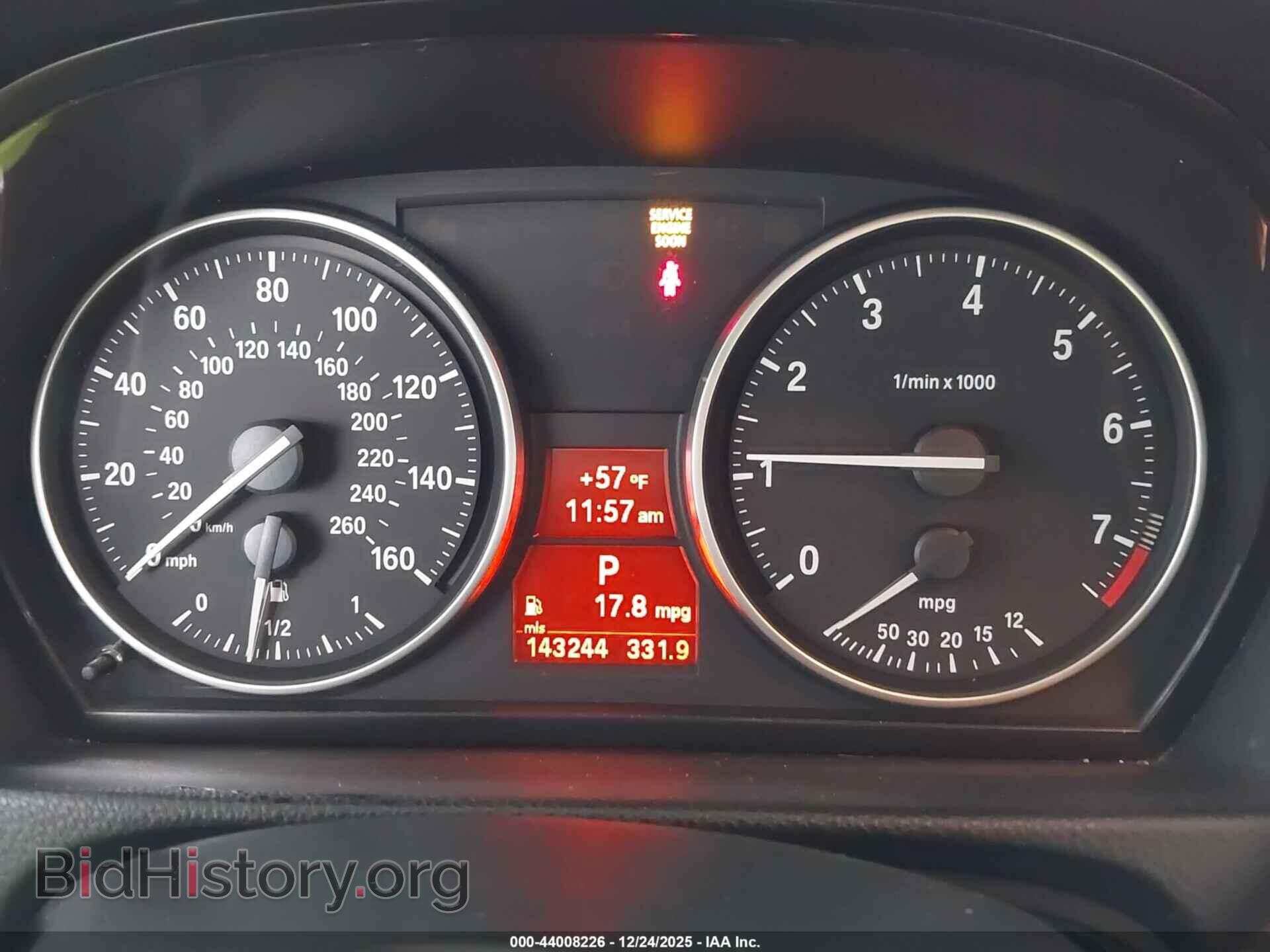 2011 BMW 328I - VIN: WBAPH5C5XBA447991 - Фото 7