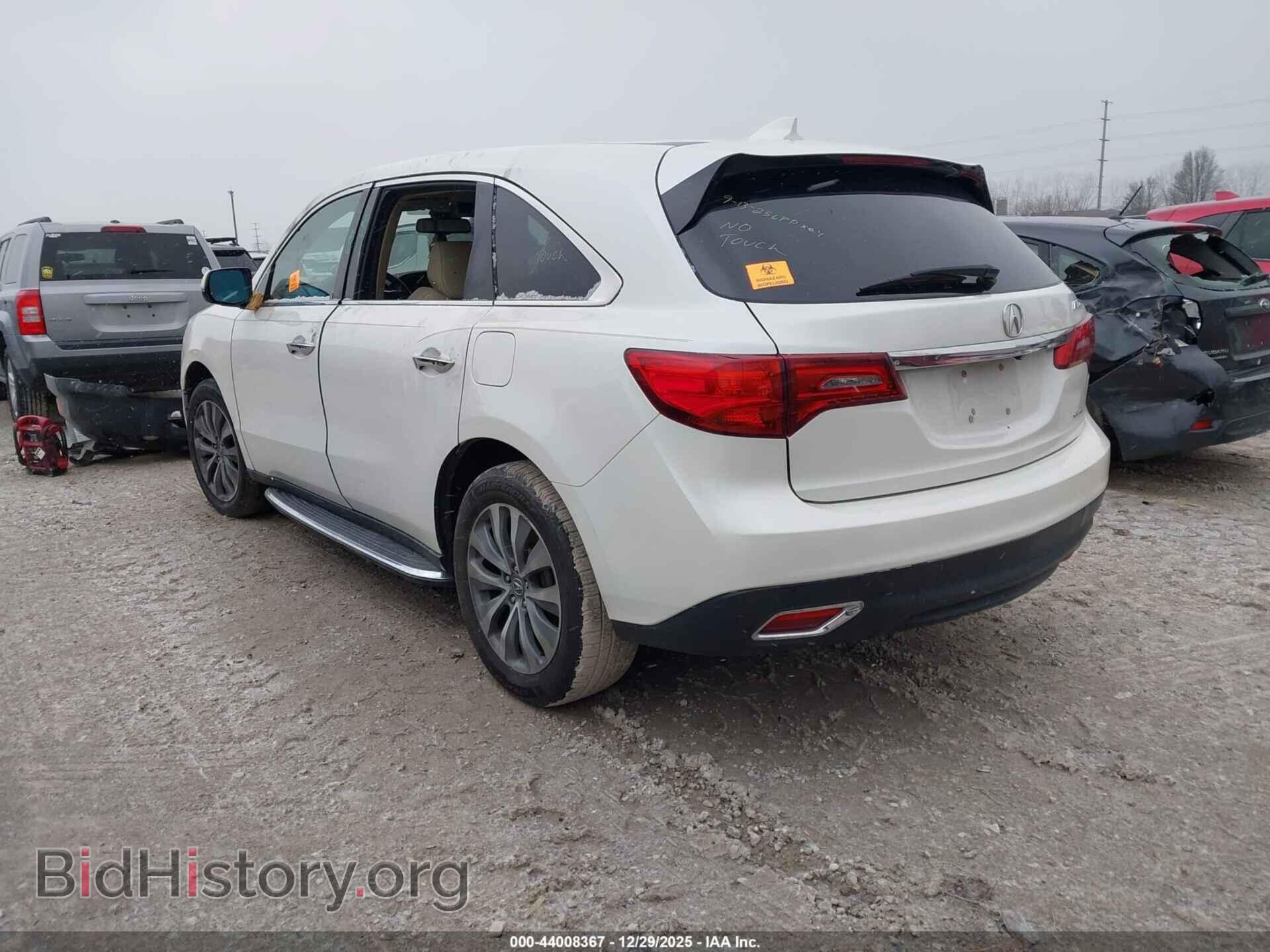2015 ACURA MDX - VIN: 5FRYD4H47FB006876 - Фото 3