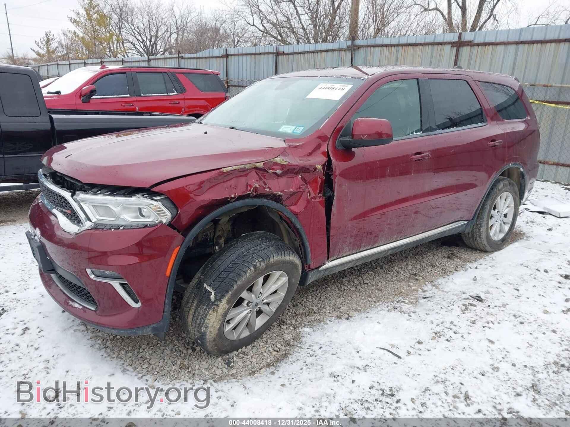 2021 DODGE DURANGO - VIN: 1C4RDJAG2MC576254 - Фото 2