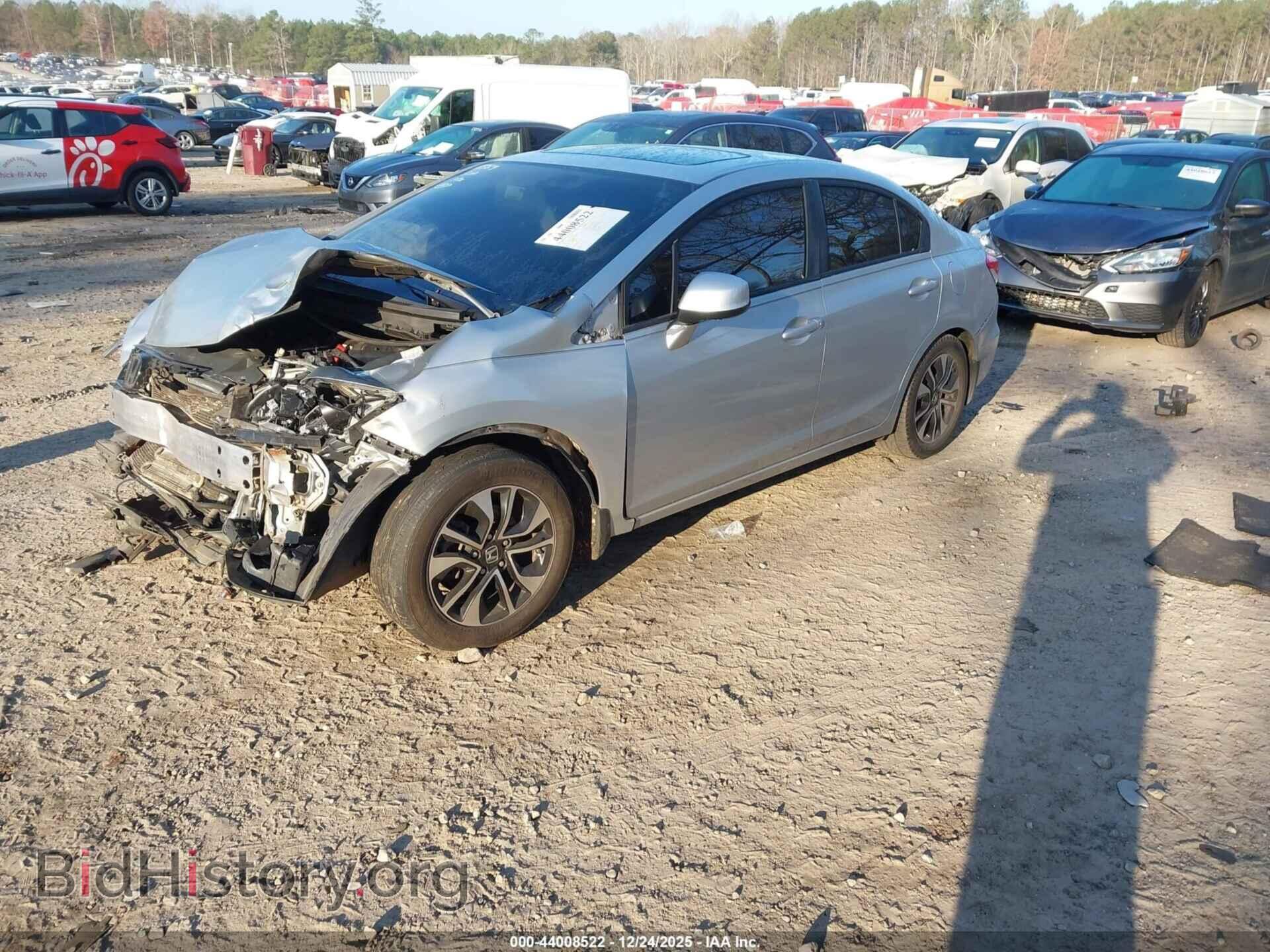 2013 HONDA CIVIC - VIN: 2HGFB2F9XDH558589 - Фото 2
