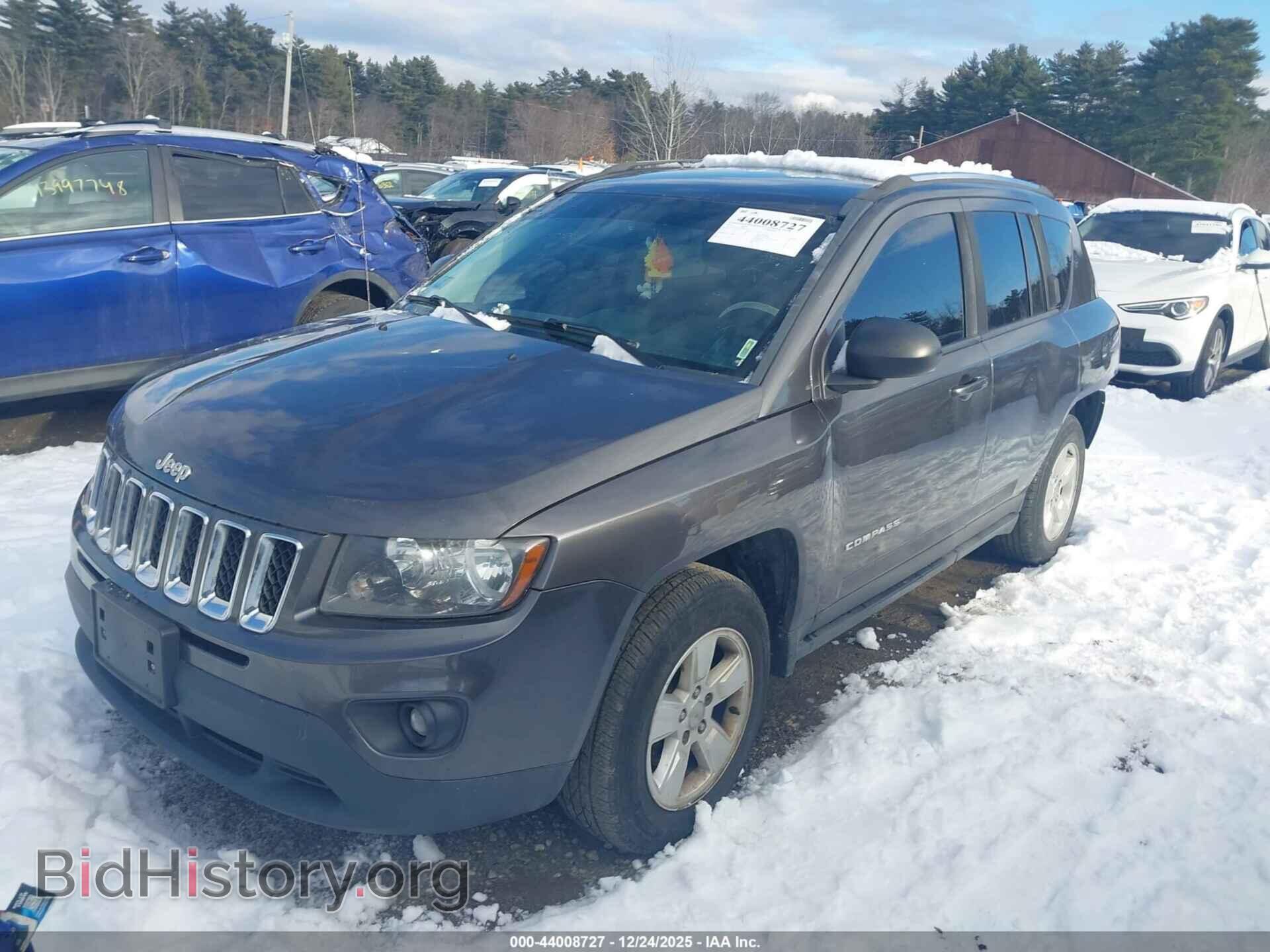 2014 JEEP COMPASS - VIN: 1C4NJCBA3ED801015 - Фото 2
