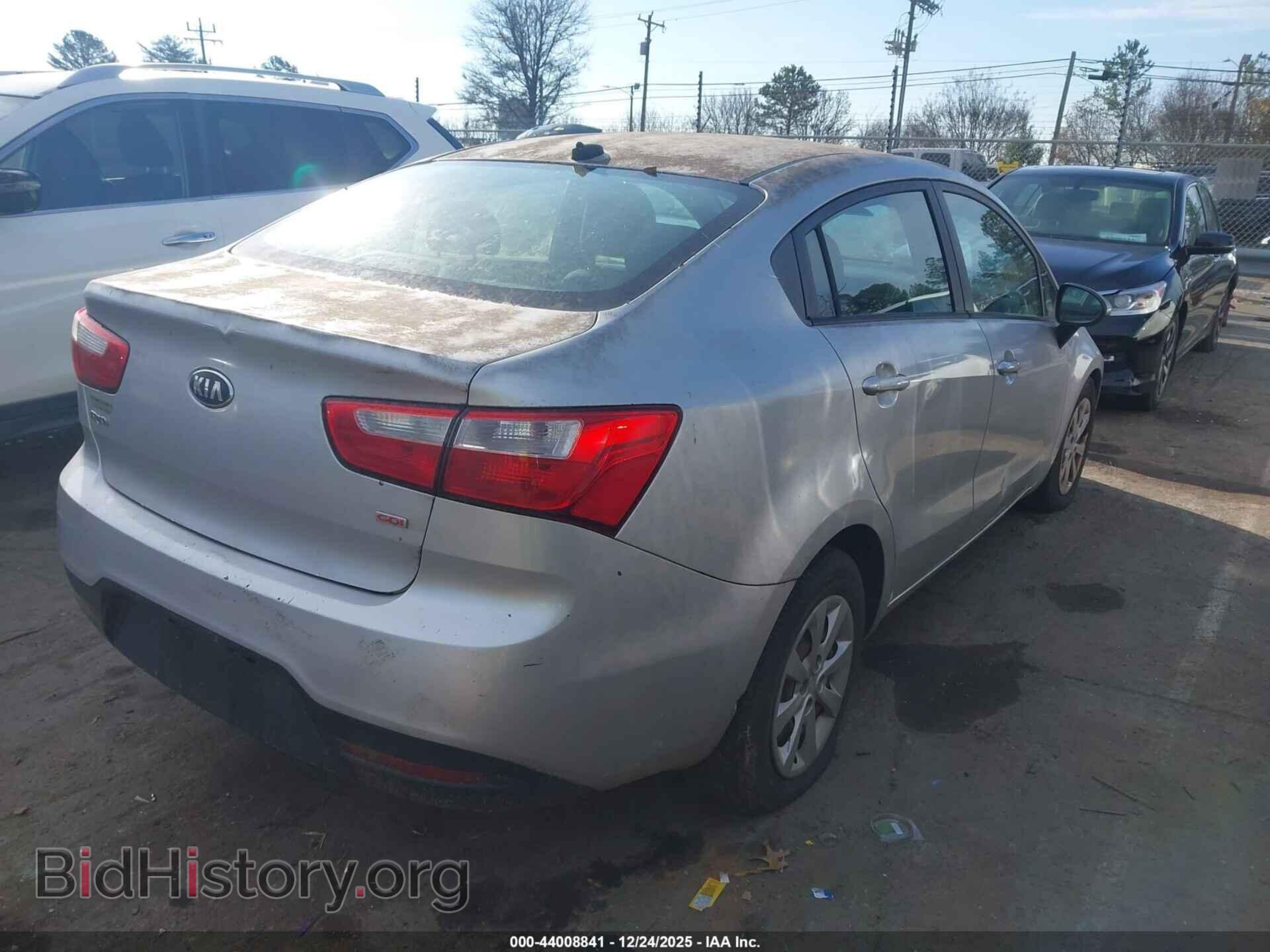 2014 KIA RIO - VIN: KNADM4A36E6350515 - Фото 4