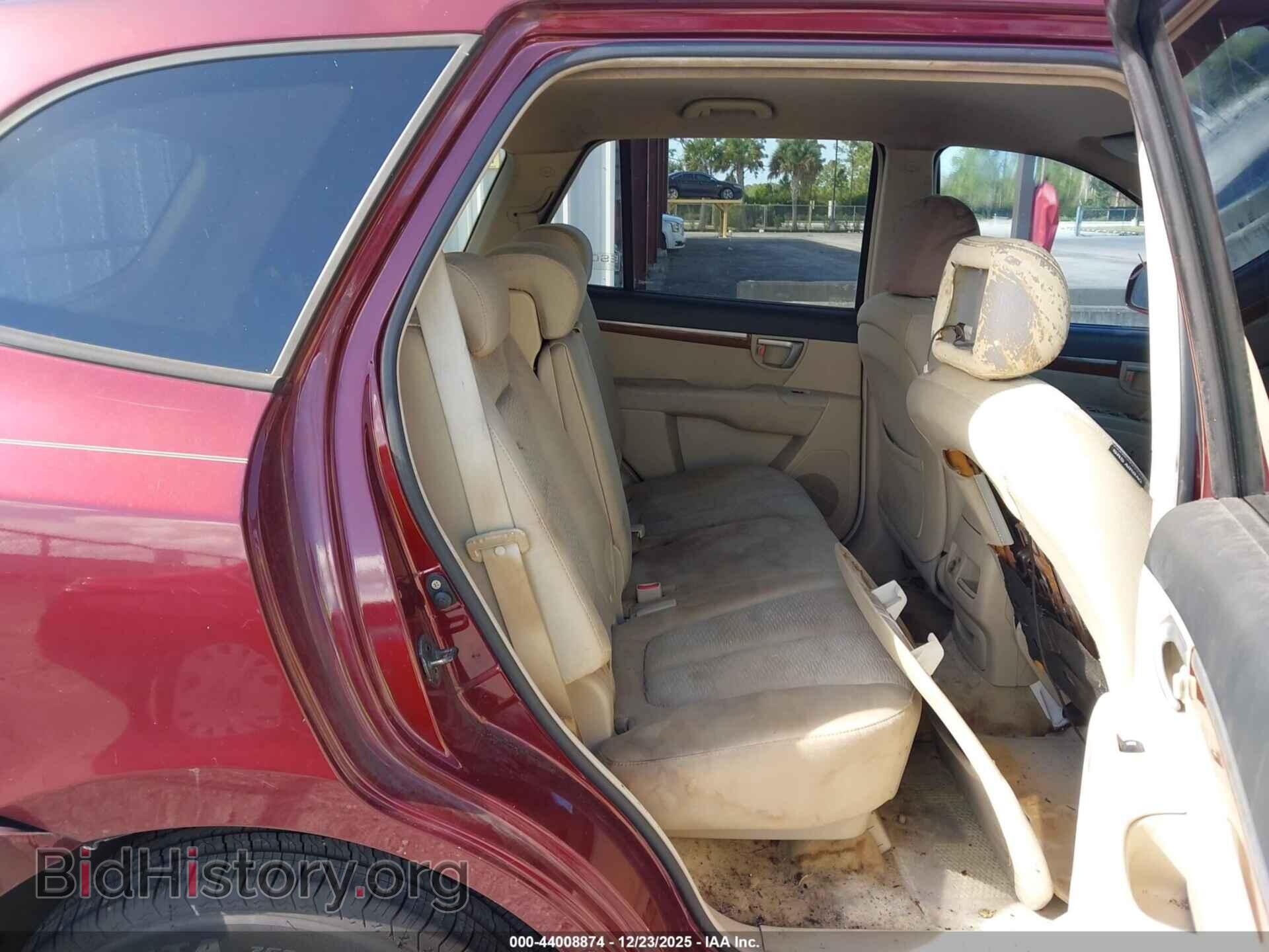 2007 HYUNDAI SANTA FE - VIN: 5NMSG13D77H062563 - Фото 8
