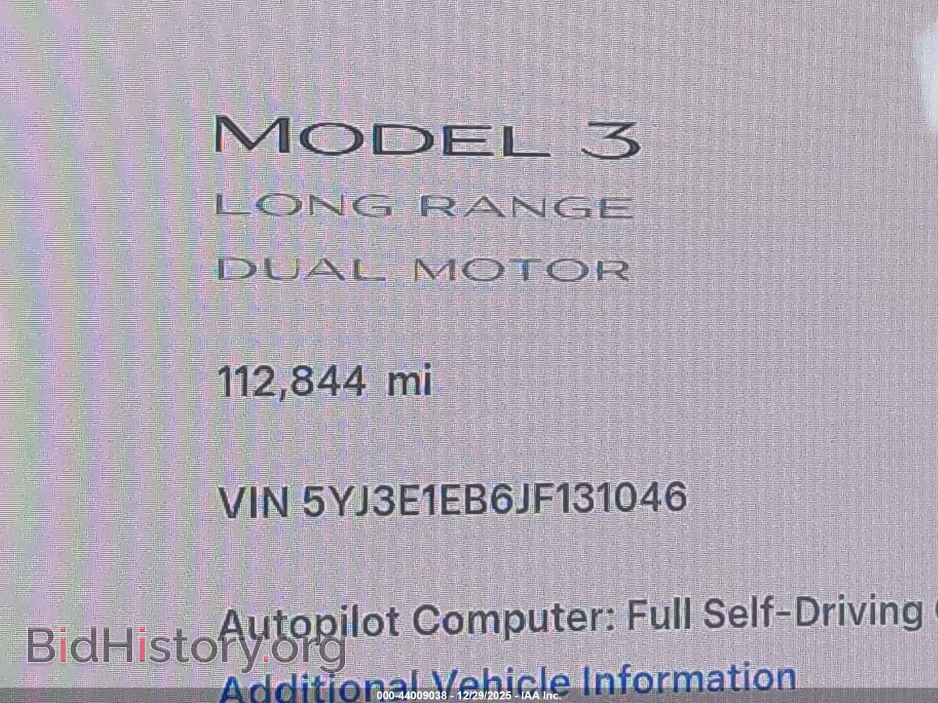 2018 TESLA MODEL 3 - VIN: 5YJ3E1EB6JF131046 - Photo 15