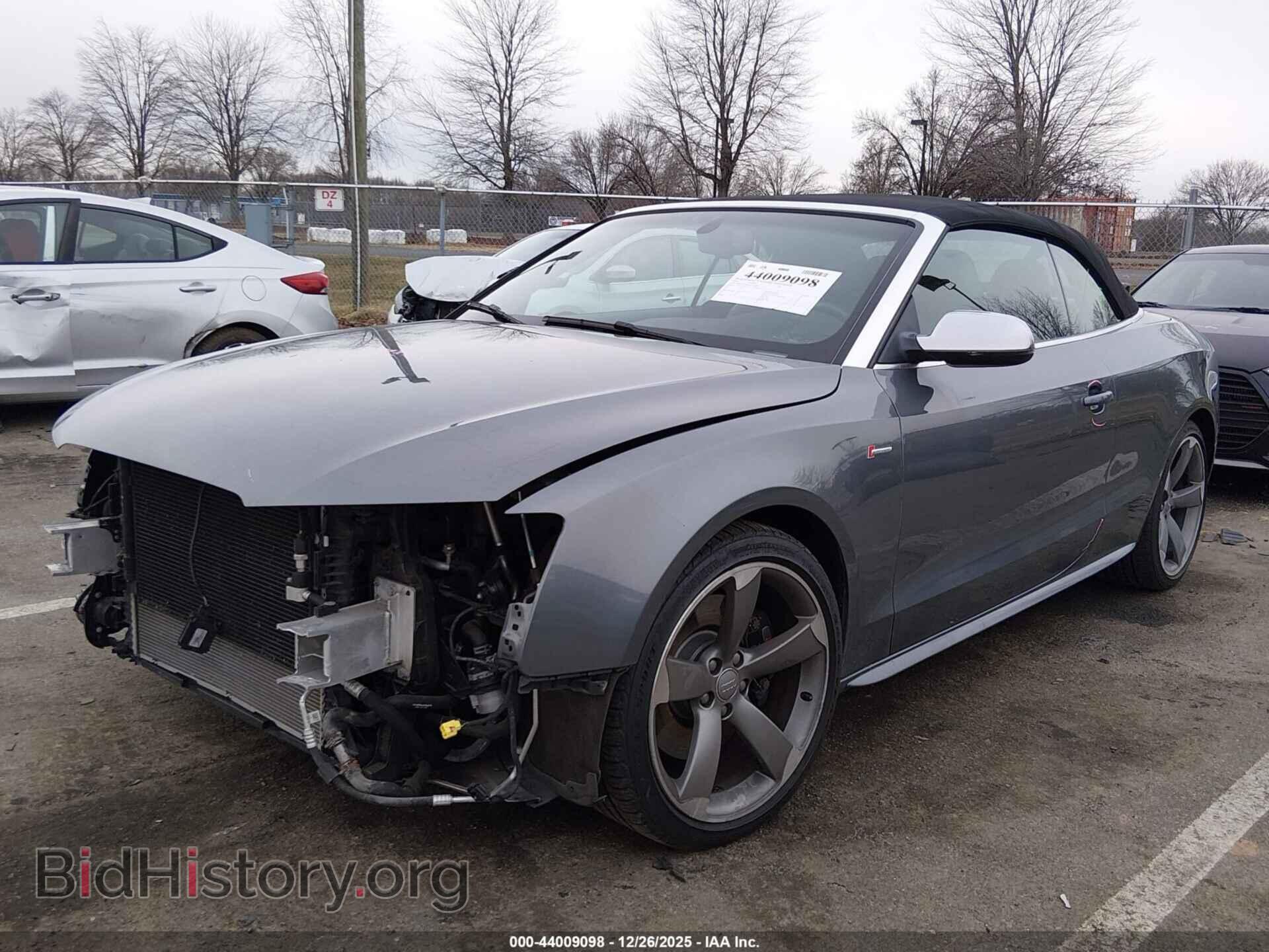 2014 AUDI S5 - VIN: WAUCGAFHXEN012840 - Фото 2