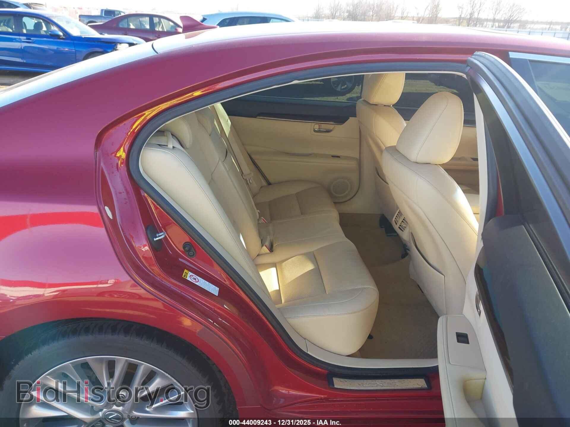 2013 LEXUS ES 350 - VIN: JTHBK1GG9D2025435 - Фото 8