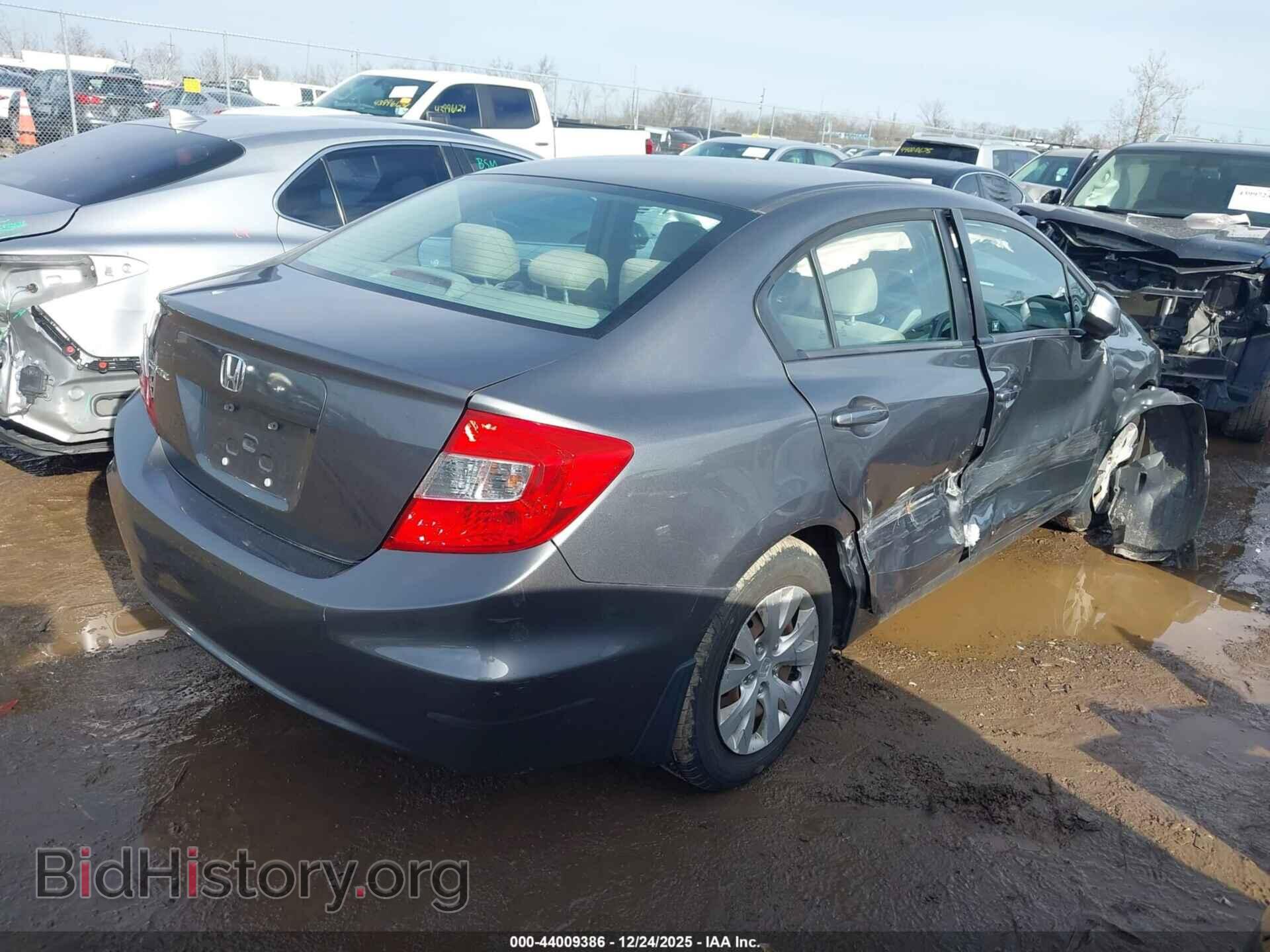 2012 HONDA CIVIC - VIN: 19XFB2F58CE031348 - Фото 4