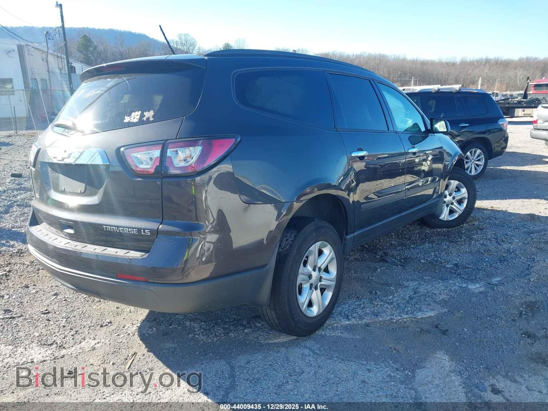 2015 CHEVROLET TRAVERSE - VIN: 1GNKRFED3FJ232955 - Фото 4